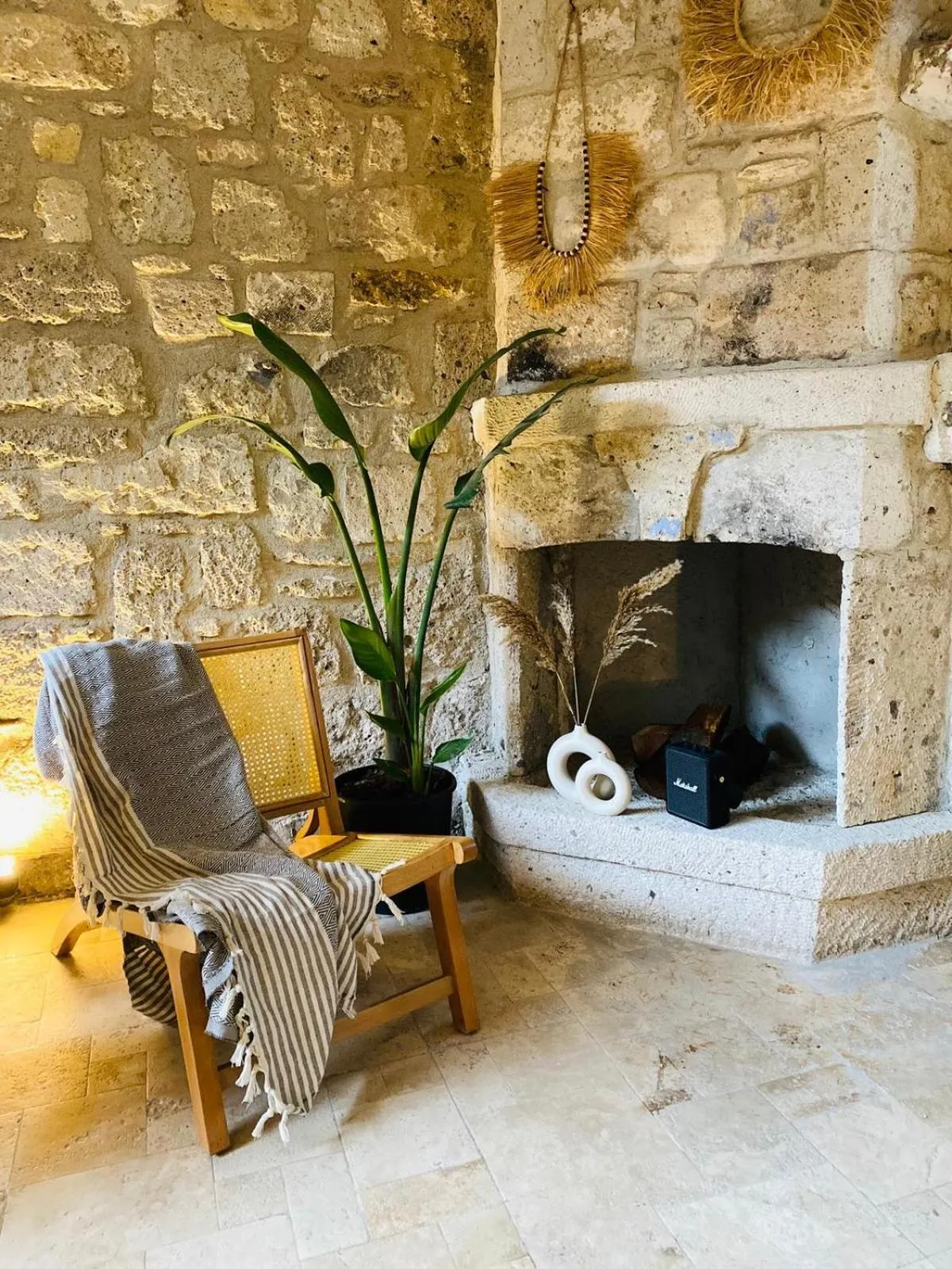 Inner courtyard view in Aliko Hotel