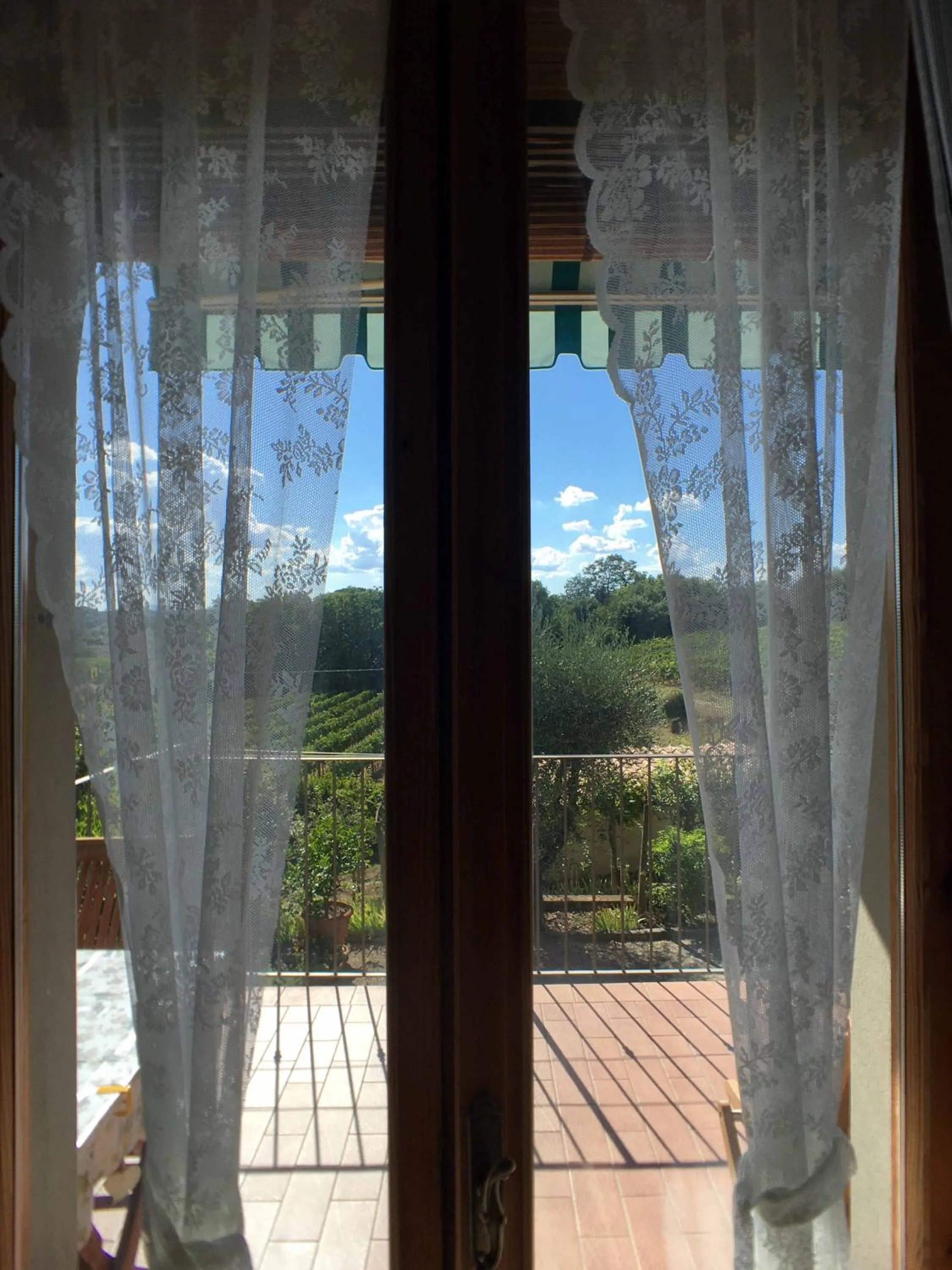 Balcony/Terrace in B&B Casa Certosa