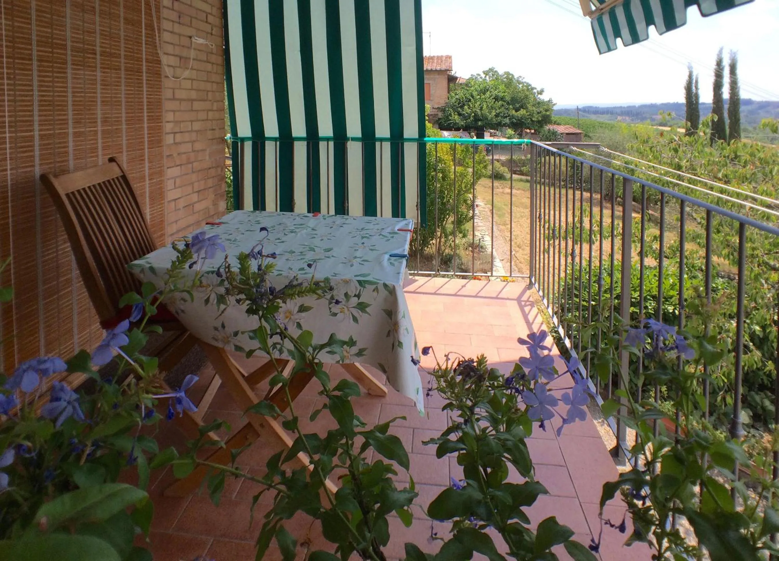 Balcony/Terrace in B&B Casa Certosa