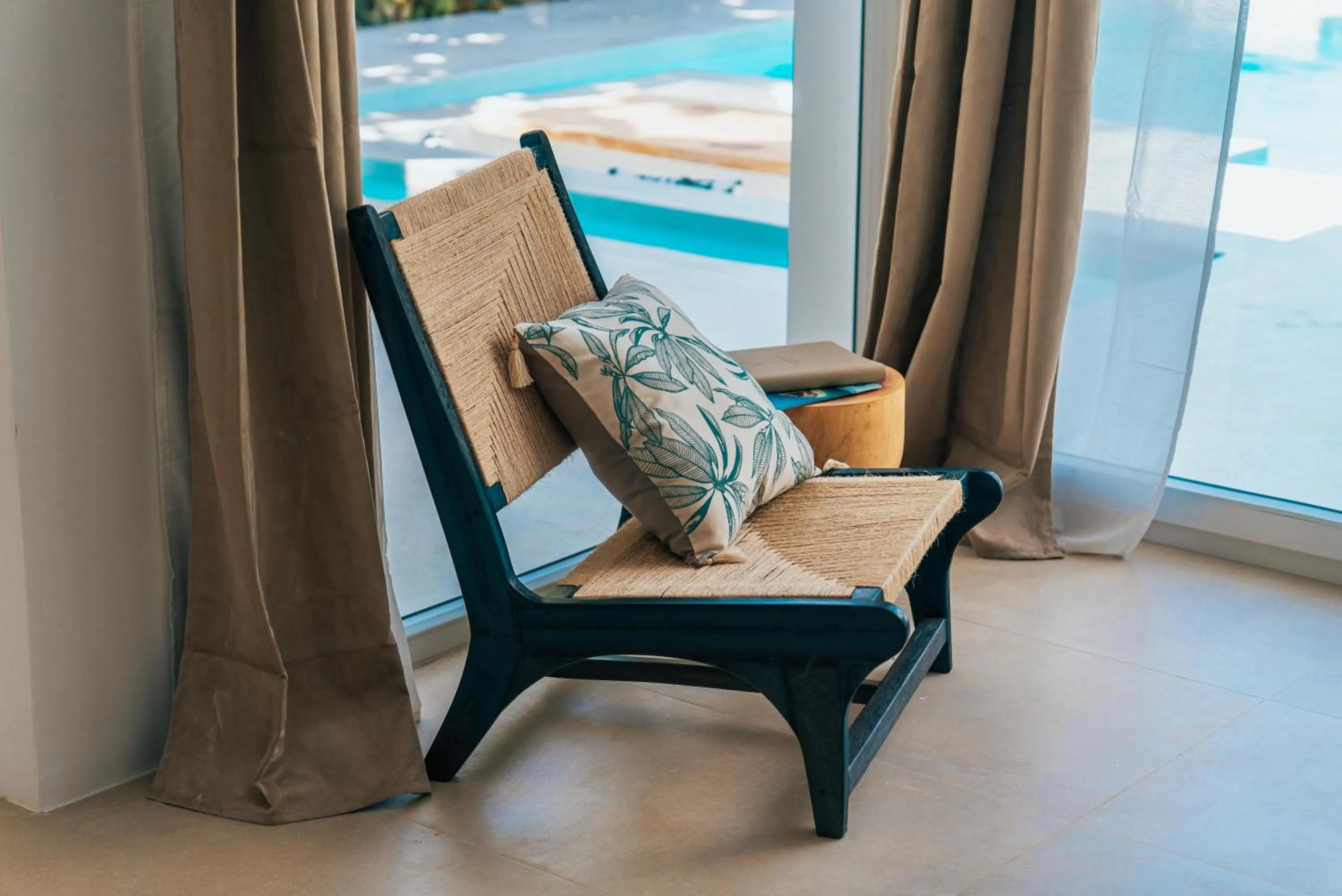 Living room in Ycona Eco-Luxury Resort, Zanzibar
