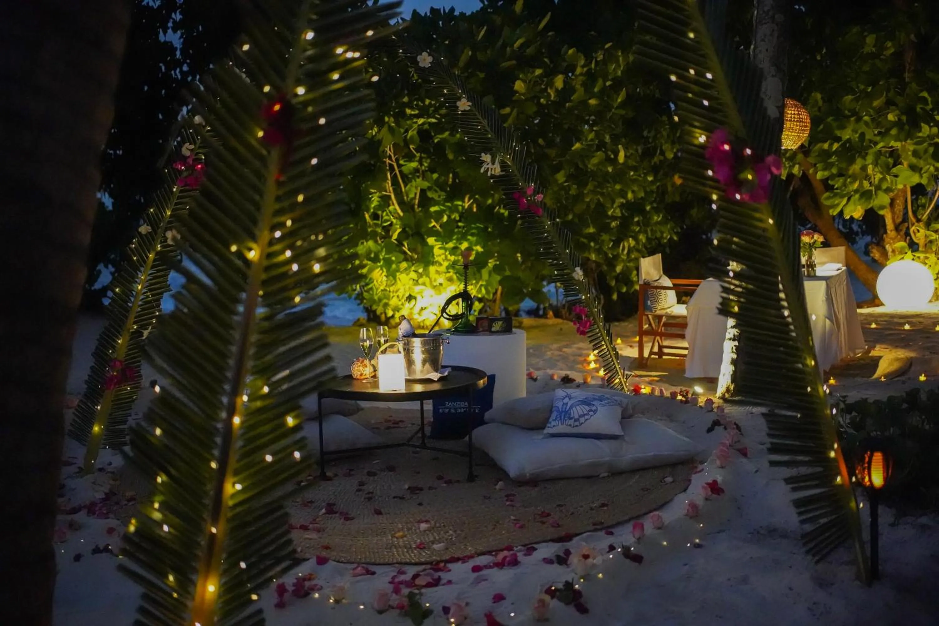 Dinner in Ycona Eco-Luxury Resort, Zanzibar