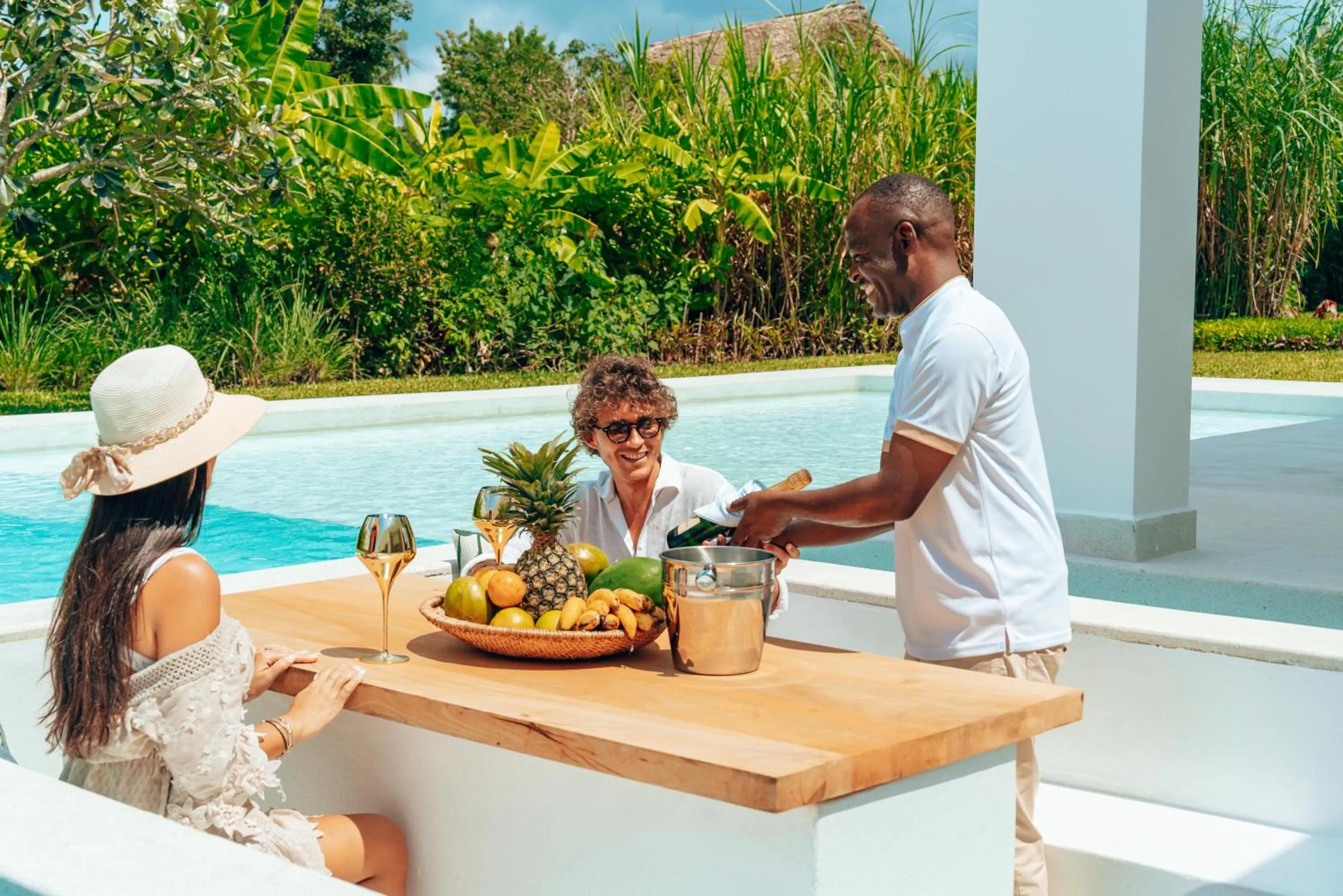 Dining area in Ycona Eco-Luxury Resort, Zanzibar