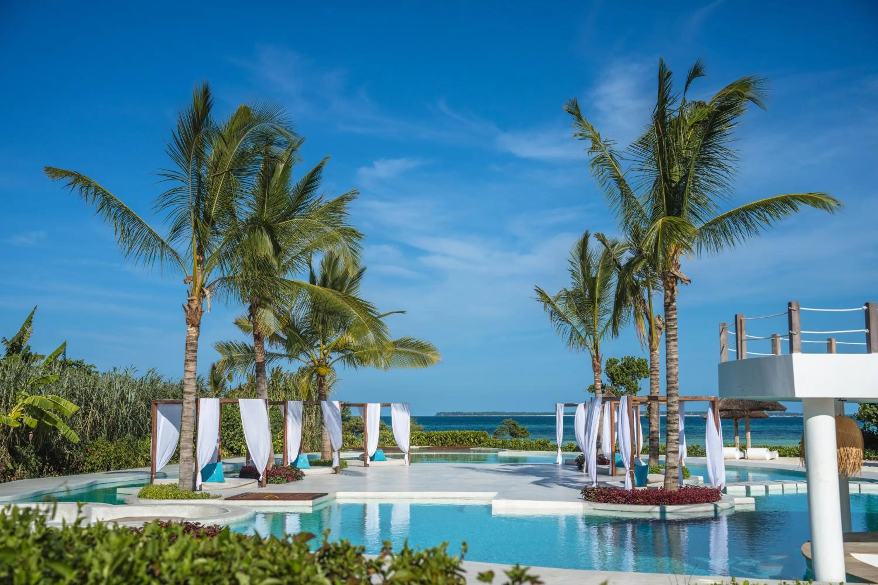 Swimming pool in Ycona Eco-Luxury Resort, Zanzibar