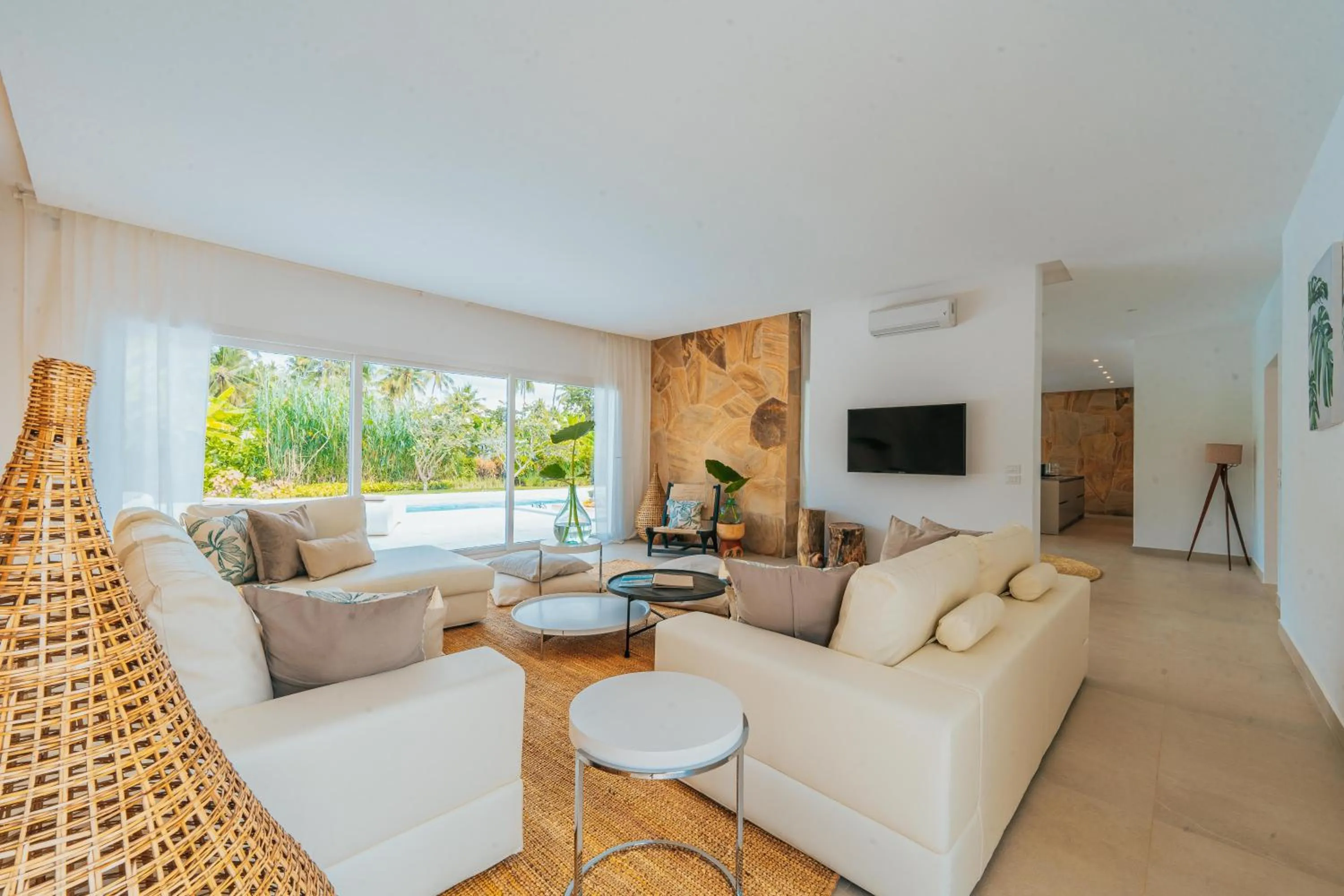 Living room in Ycona Eco-Luxury Resort, Zanzibar