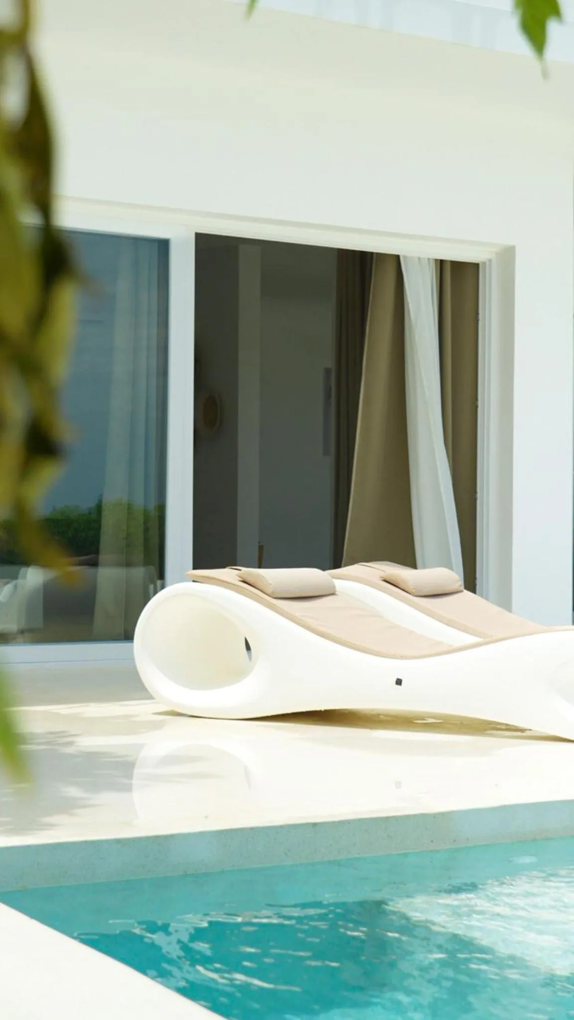 sunbed in Ycona Eco-Luxury Resort, Zanzibar