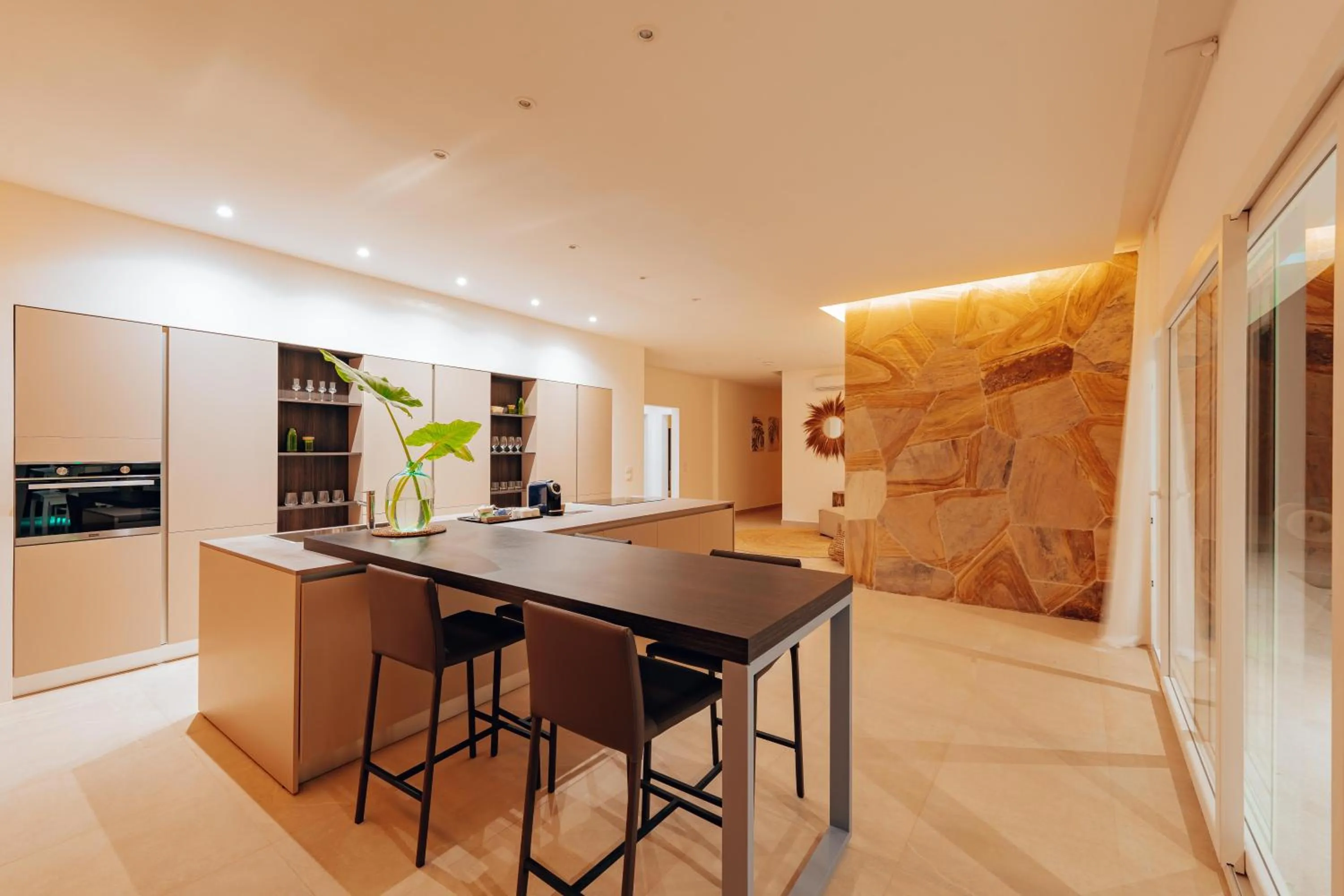 Kitchen or kitchenette in Ycona Eco-Luxury Resort, Zanzibar