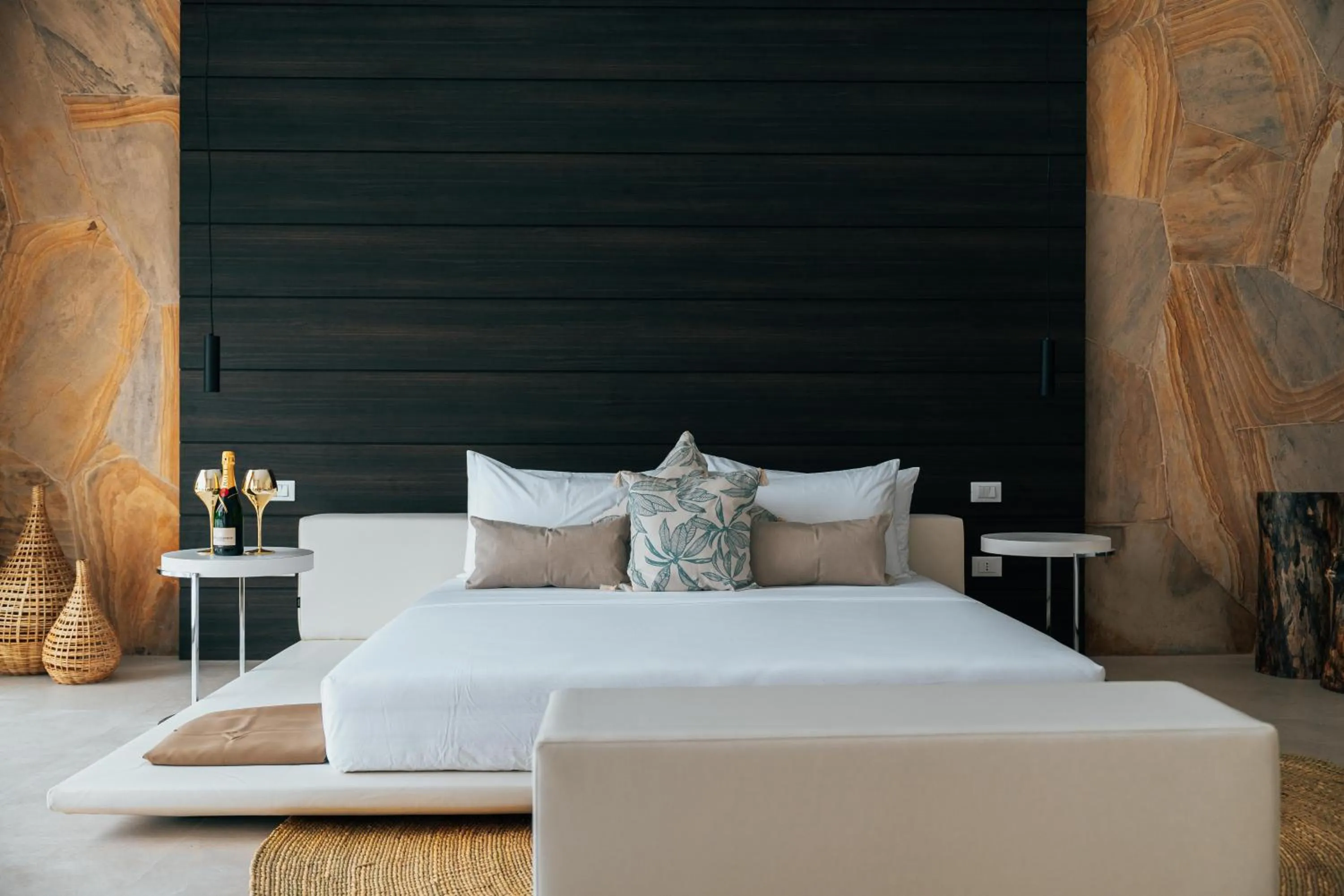 Bed in Ycona Eco-Luxury Resort, Zanzibar