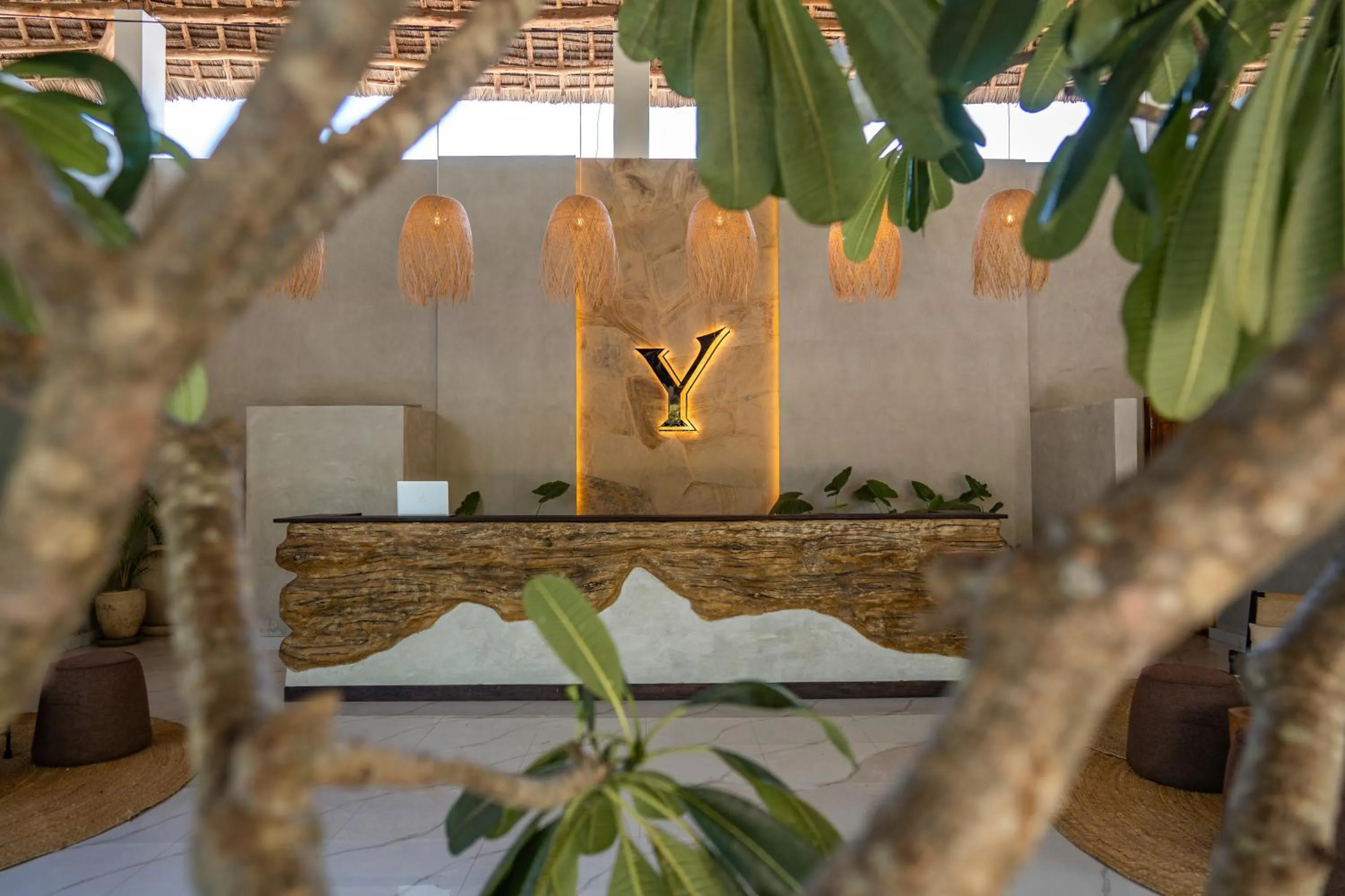 Lobby or reception in Ycona Eco-Luxury Resort, Zanzibar
