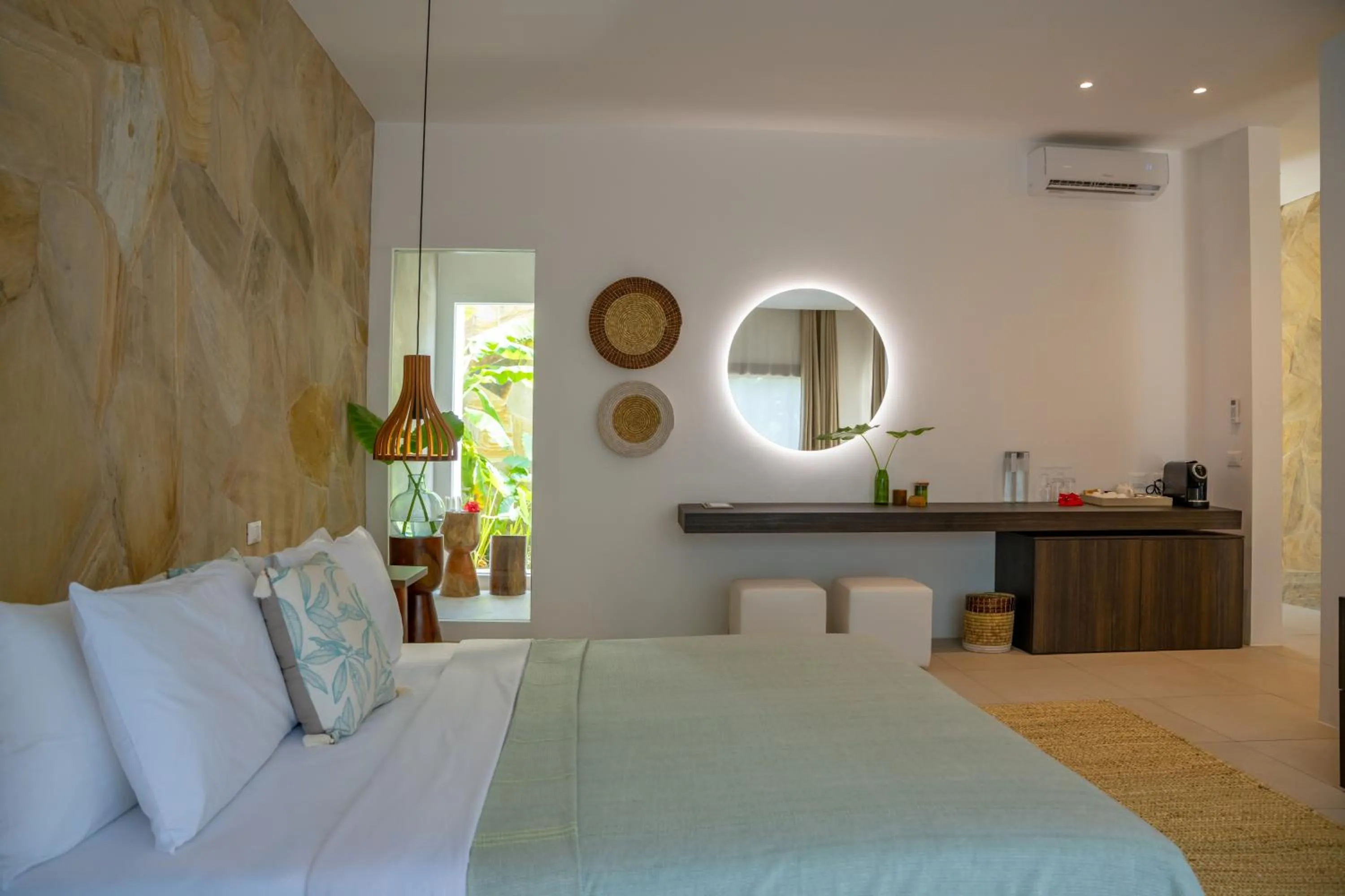 Bed in Ycona Eco-Luxury Resort, Zanzibar