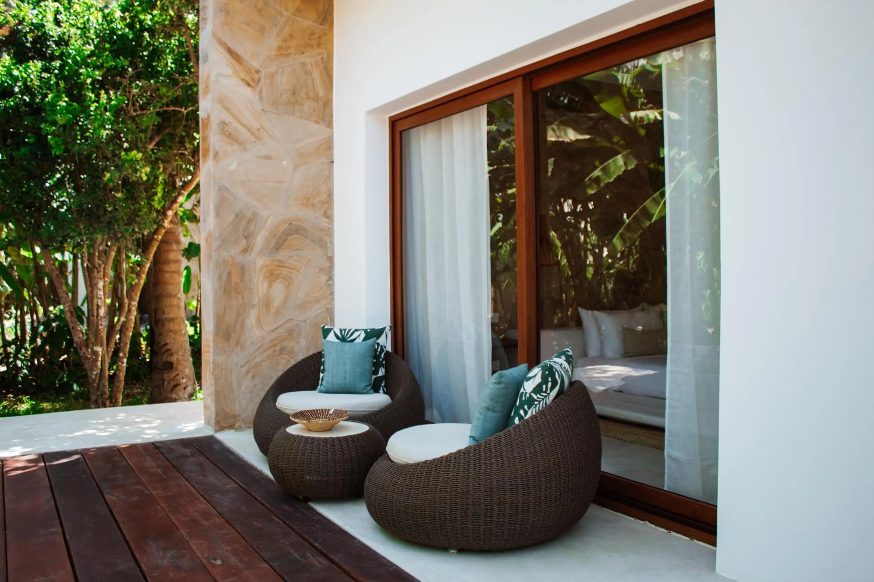 Patio in Ycona Eco-Luxury Resort, Zanzibar