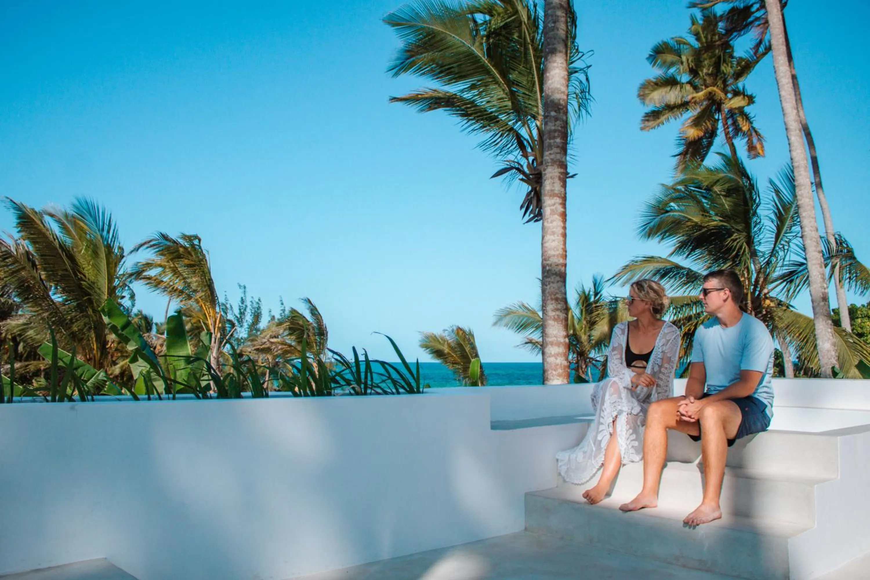 People in Ycona Eco-Luxury Resort, Zanzibar