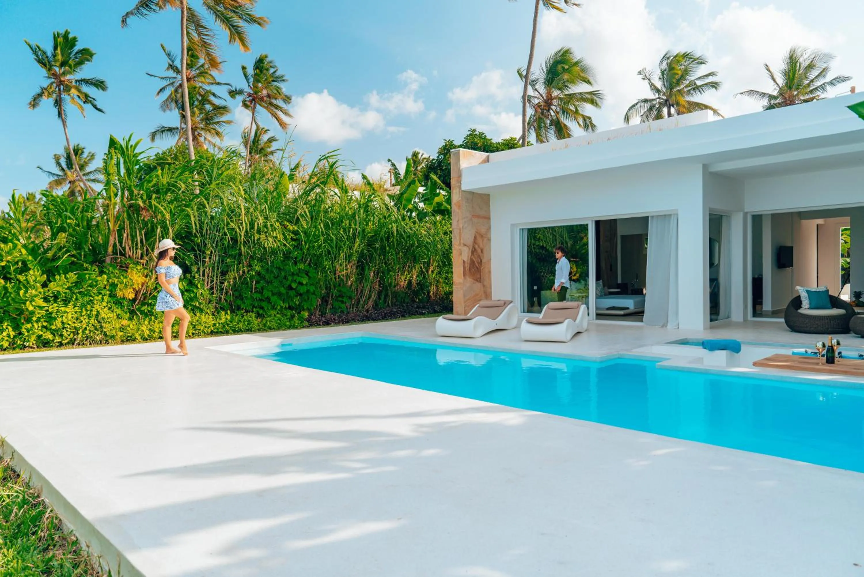 Swimming pool in Ycona Eco-Luxury Resort, Zanzibar