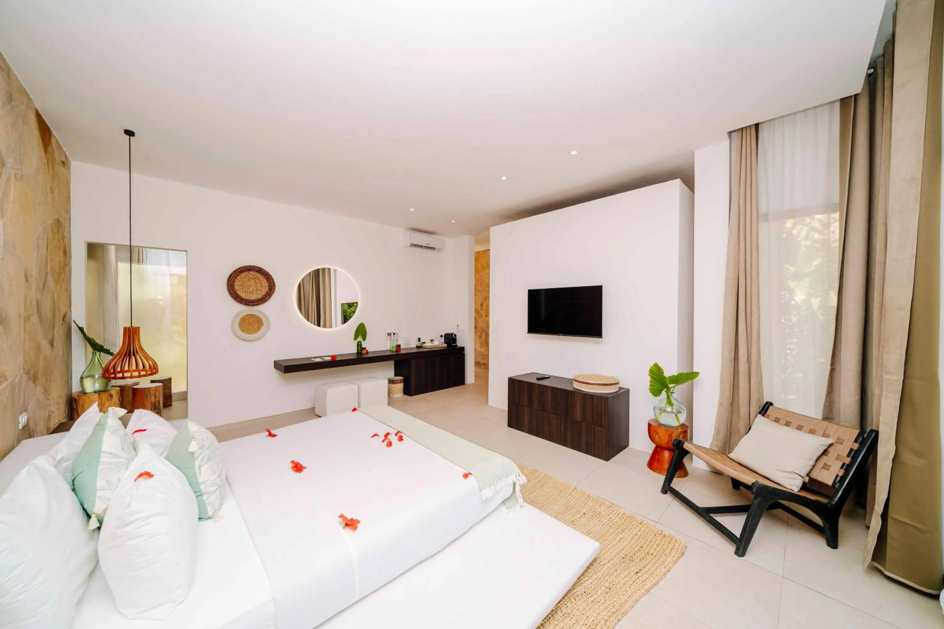 Bedroom, Bed in Ycona Eco-Luxury Resort, Zanzibar