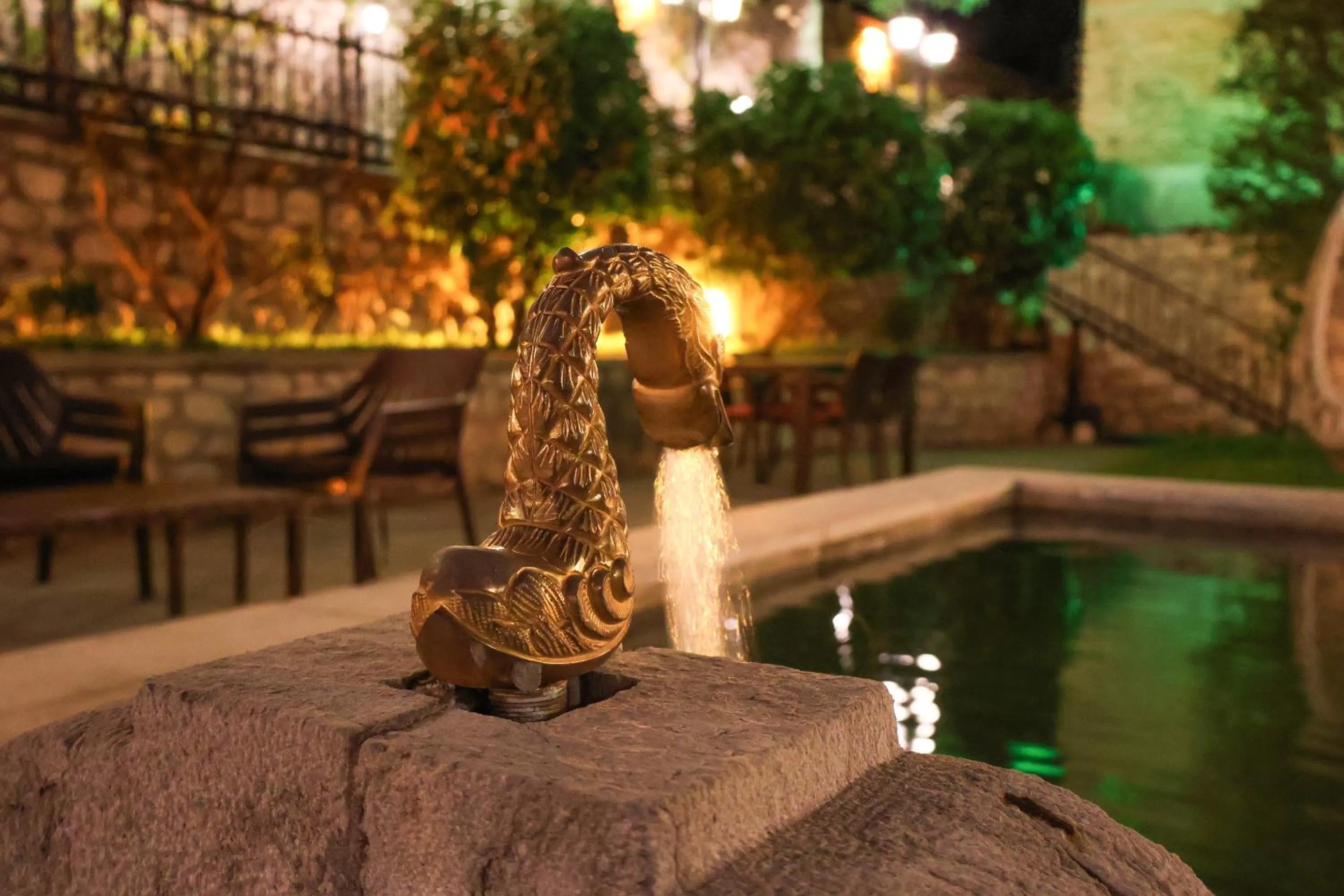 Garden in Leyla Hanım Konağı