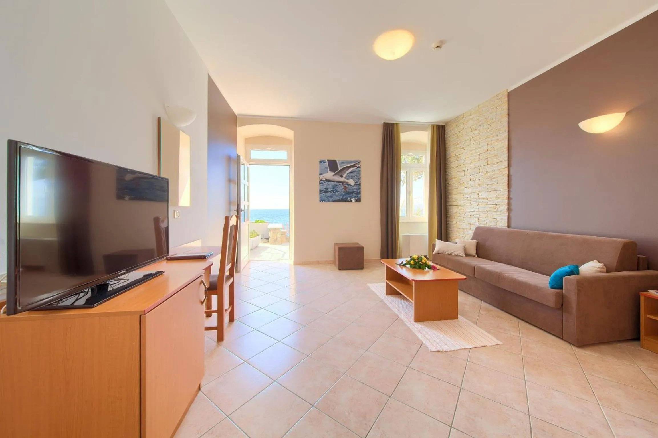 TV and multimedia in Villa Tamaris - Hotel Resort Dražica