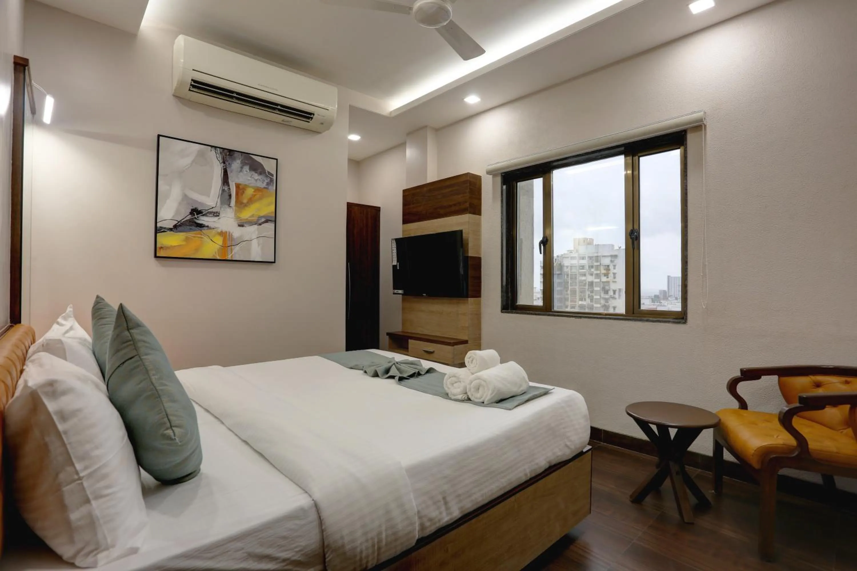 Bed in Hotel Ozone Inn Colaba