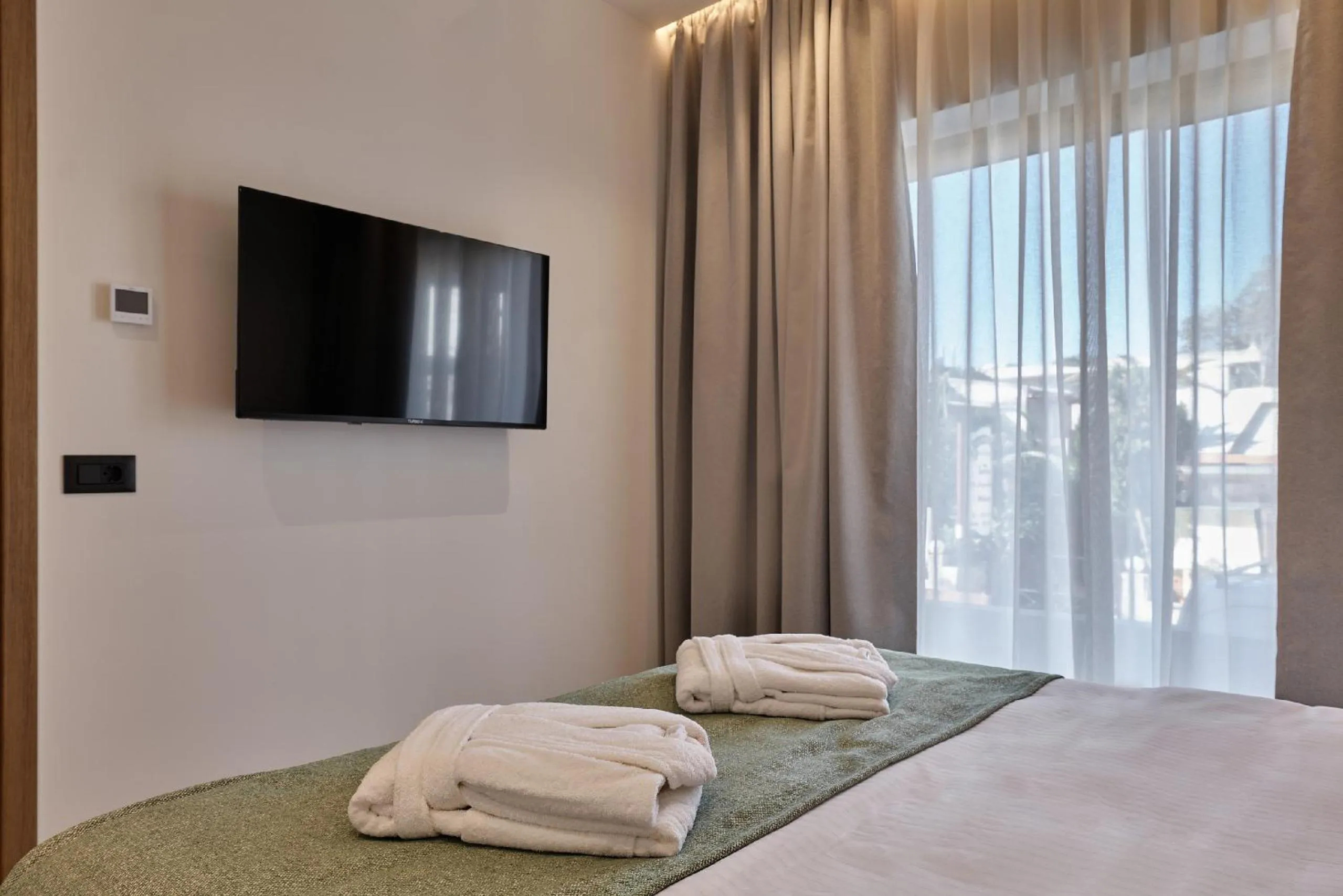 TV and multimedia, Bed in Inea Sole Boutique Hotel