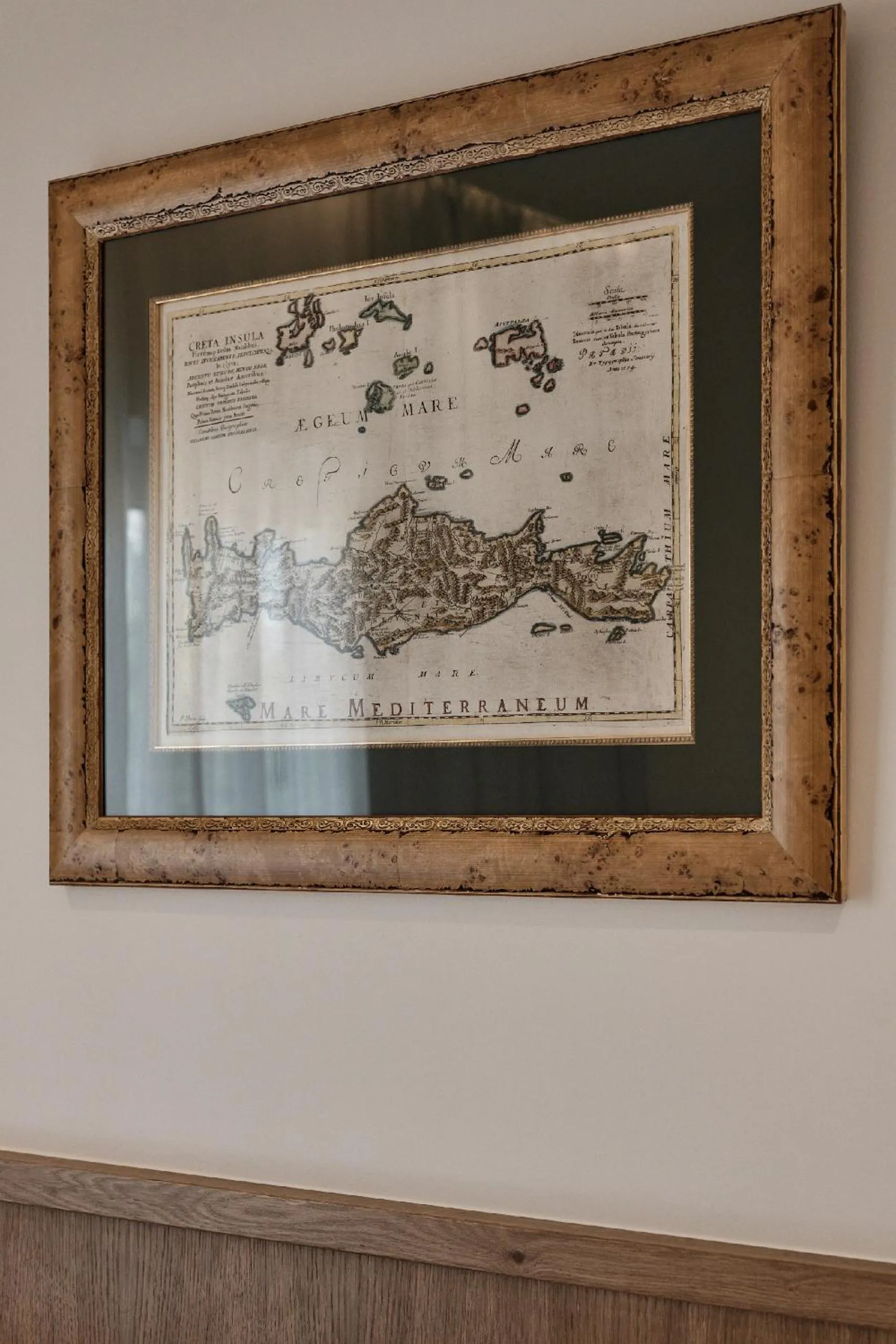 Decorative detail in Inea Sole Boutique Hotel