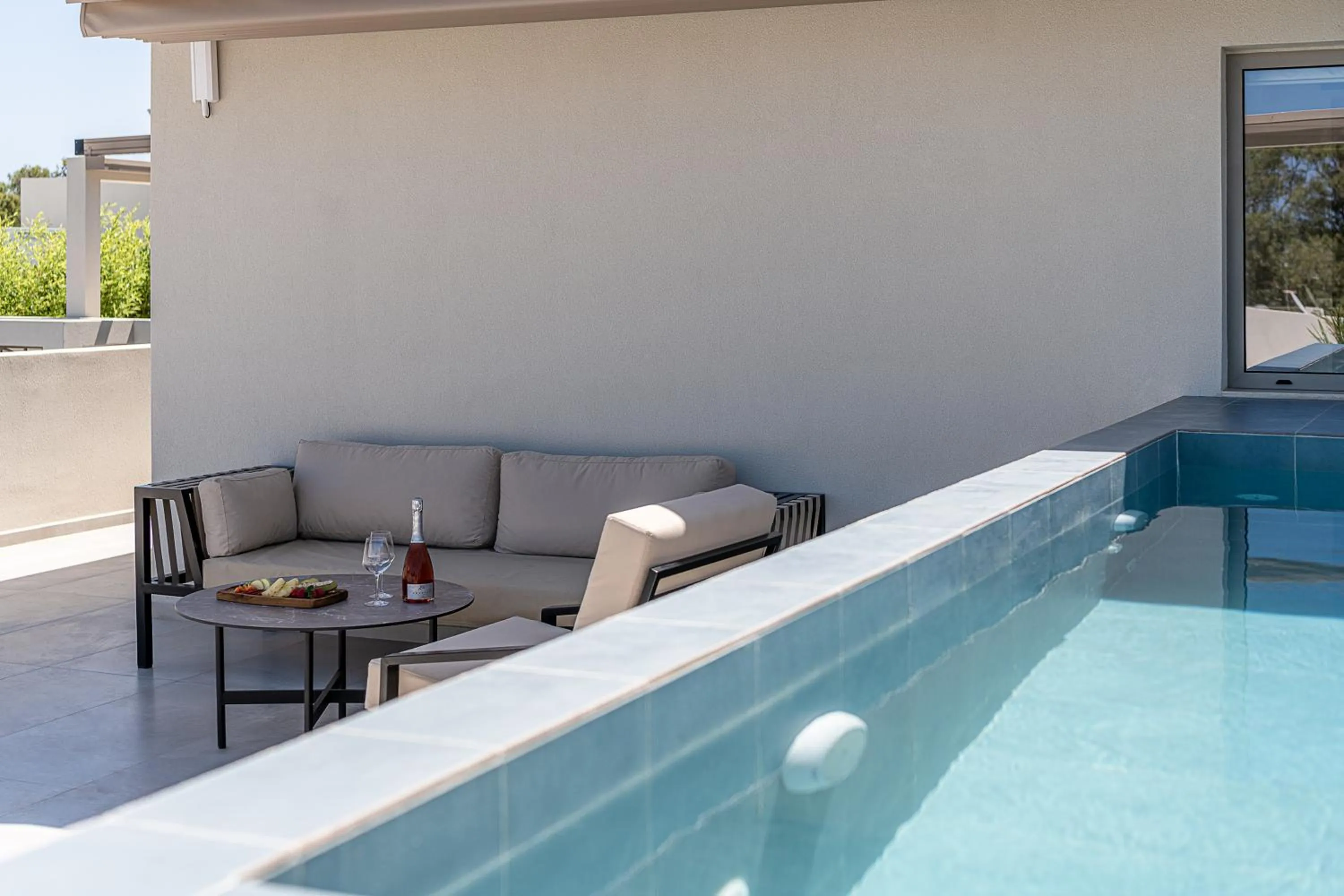 Balcony/Terrace in Inea Sole Boutique Hotel