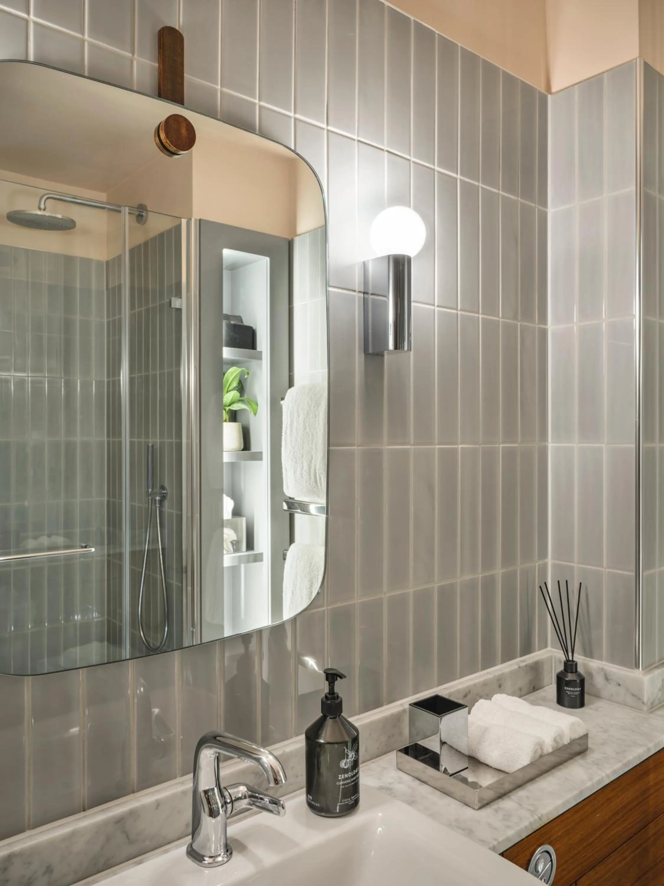 Bathroom in Sir Devonshire Square Hotel, part of Sircle Collection