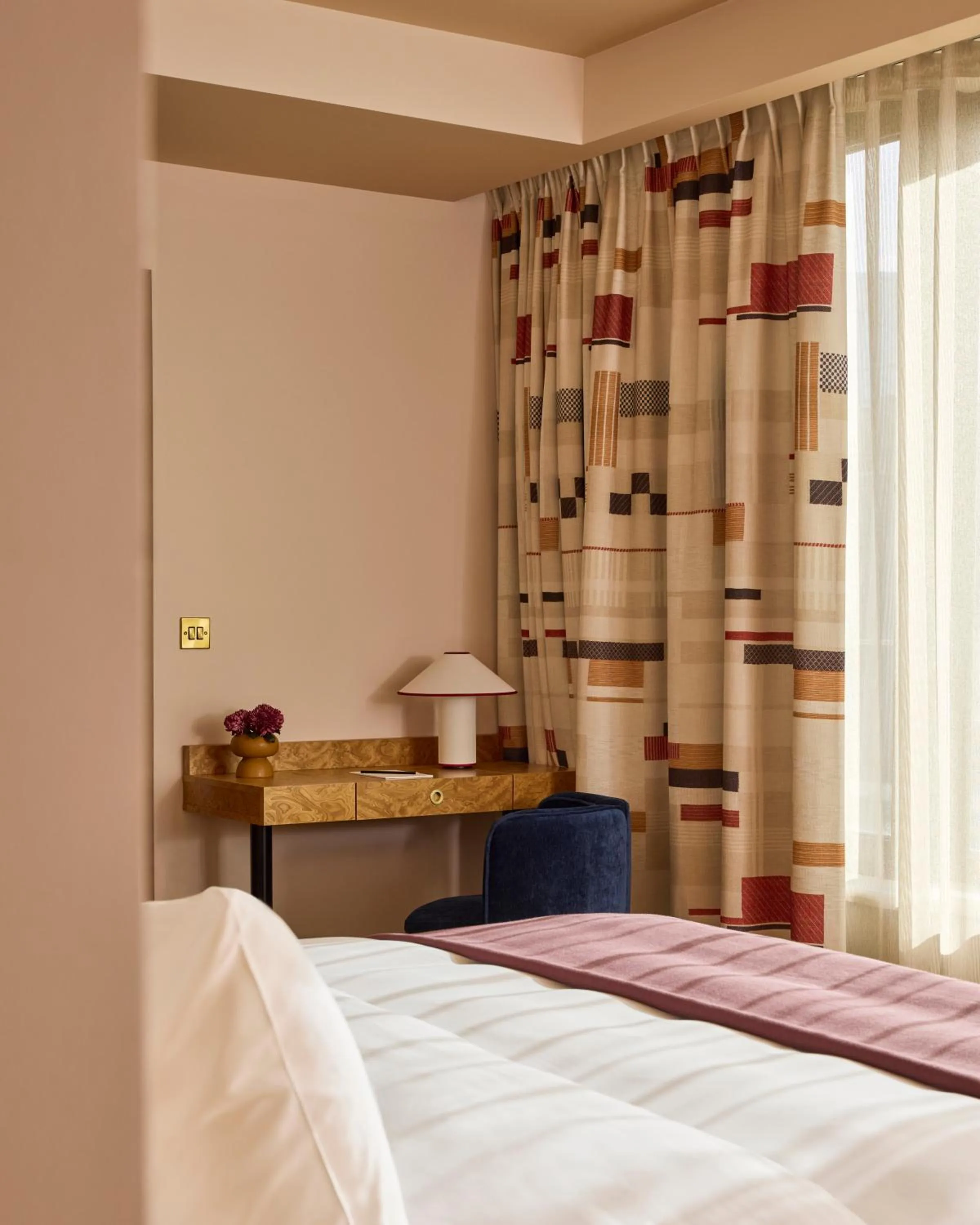 Bedroom, Bed in Sir Devonshire Square Hotel, part of Sircle Collection