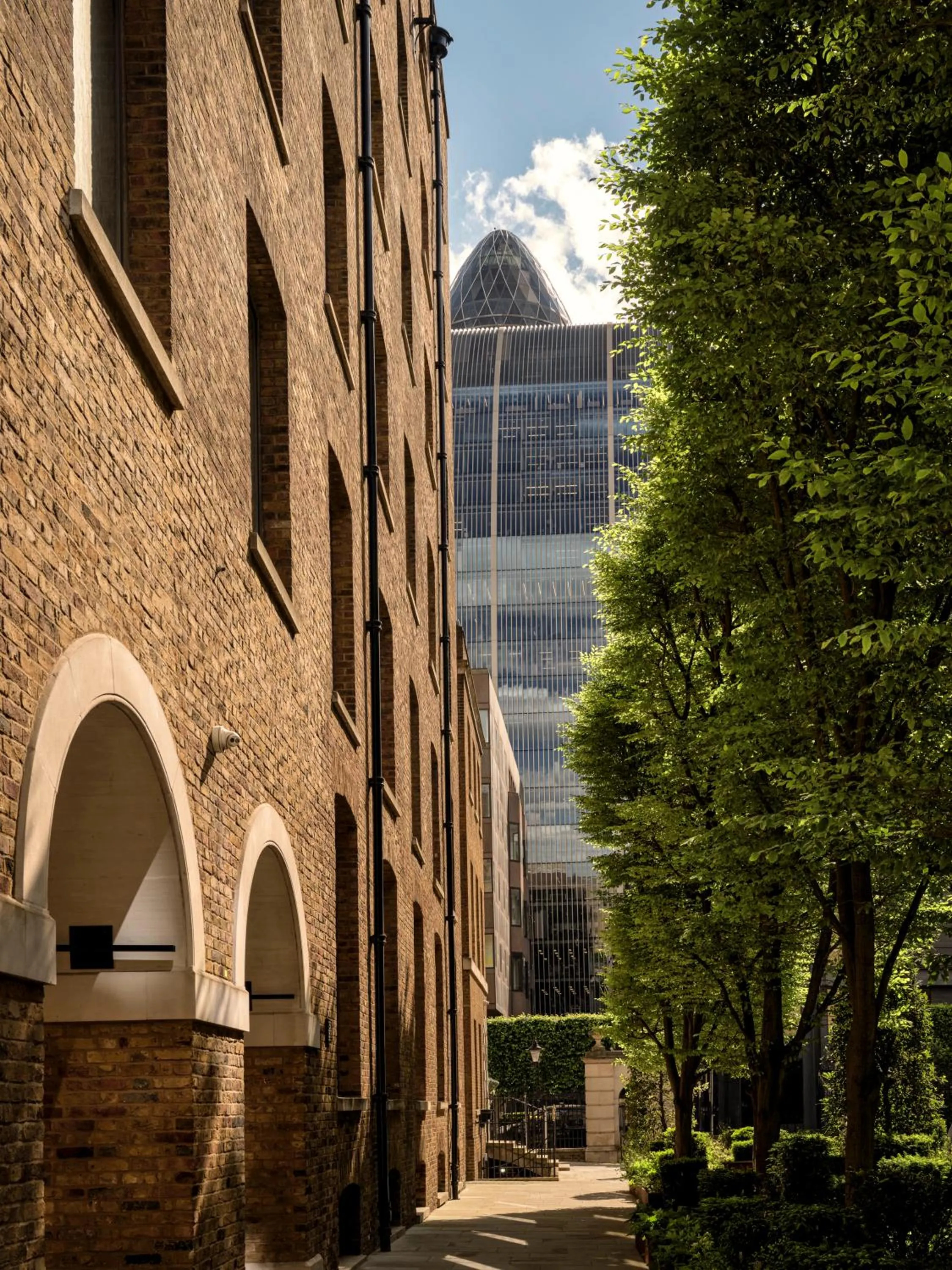 Property building in Sir Devonshire Square Hotel, part of Sircle Collection