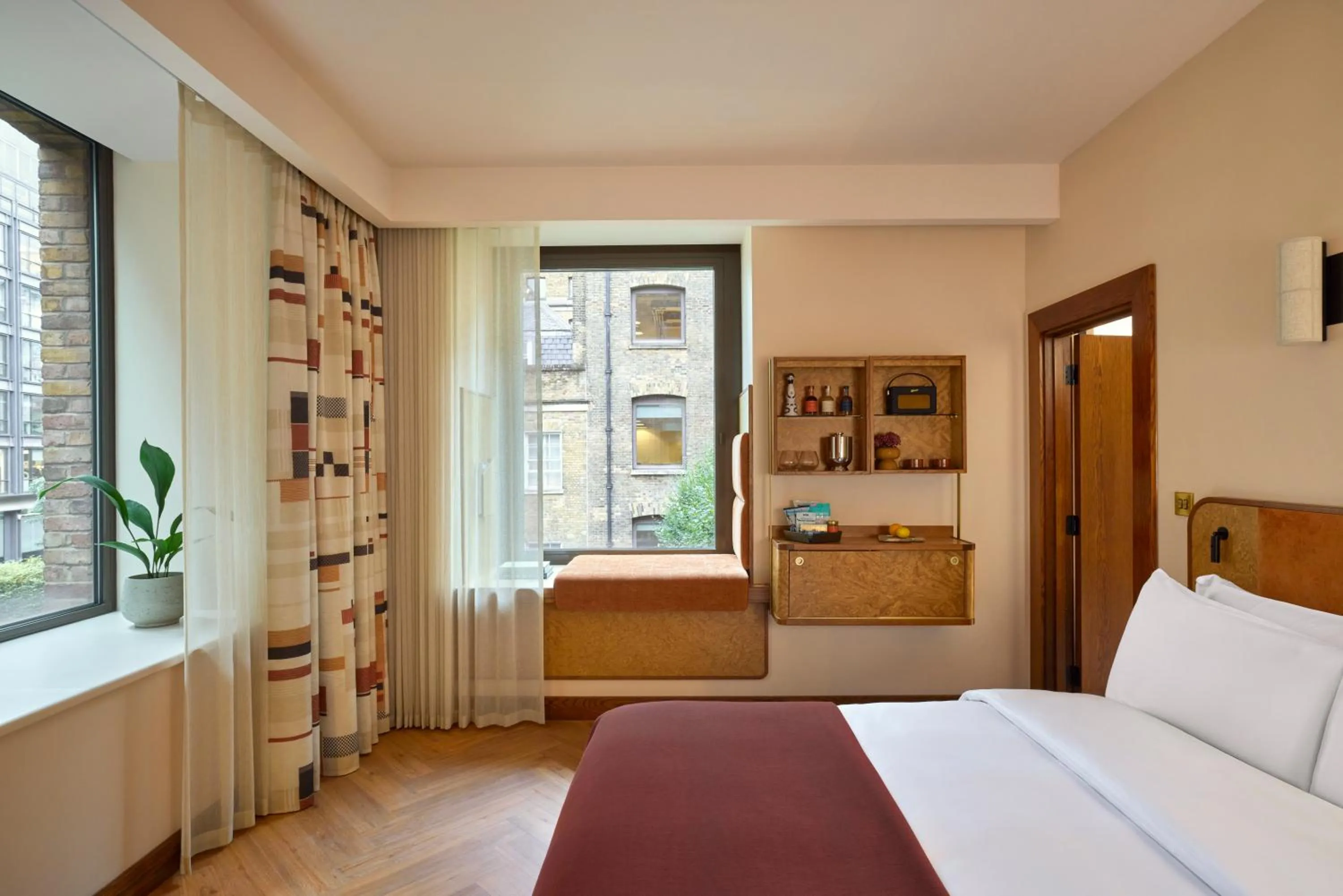 Photo of the whole room, Bed in Sir Devonshire Square Hotel, part of Sircle Collection