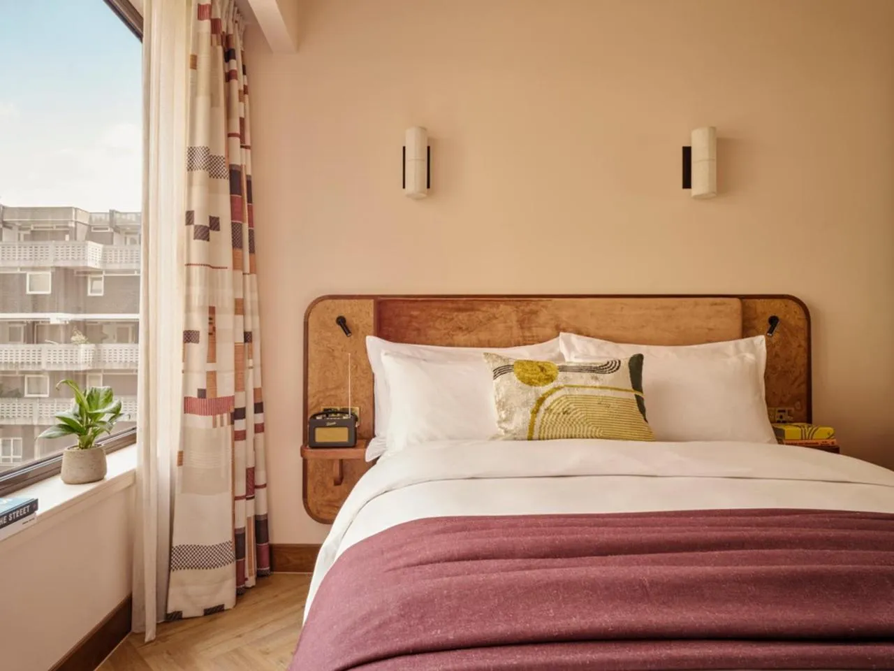 Bed in Sir Devonshire Square Hotel, part of Sircle Collection