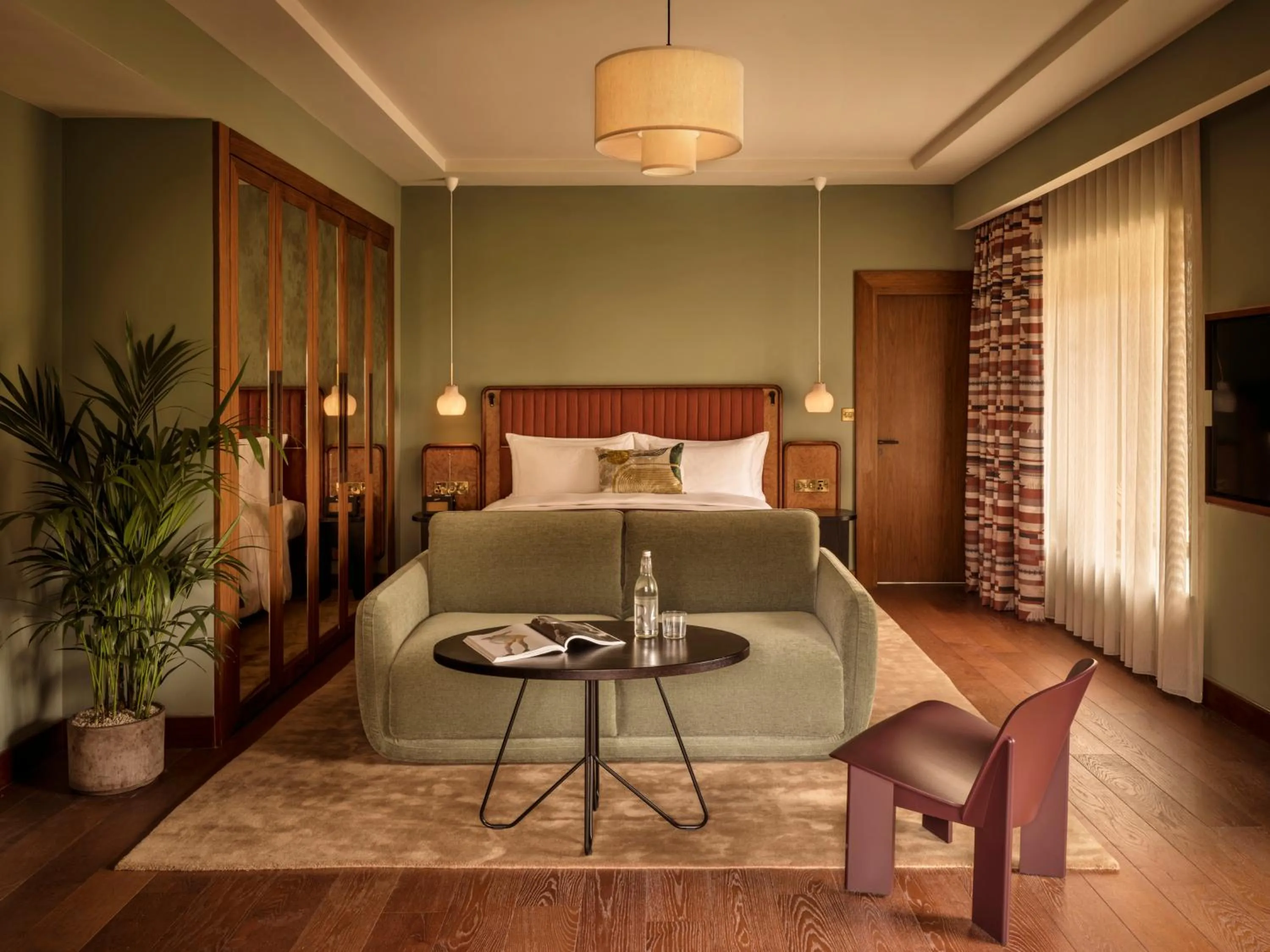 Bedroom, Bed in Sir Devonshire Square Hotel, part of Sircle Collection