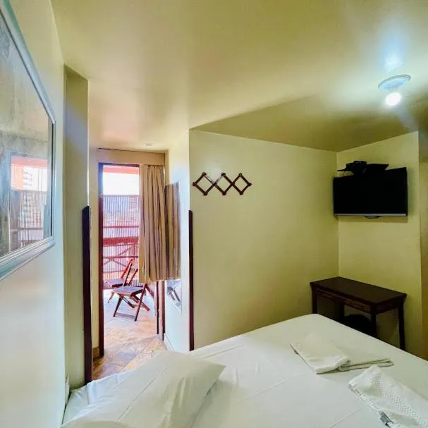 Bed in Pousada Fortal Villa Praia