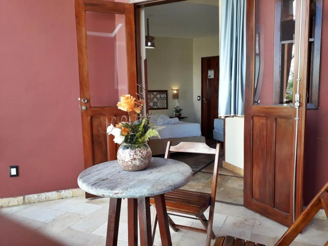 Balcony/Terrace in Pousada Fortal Villa Praia