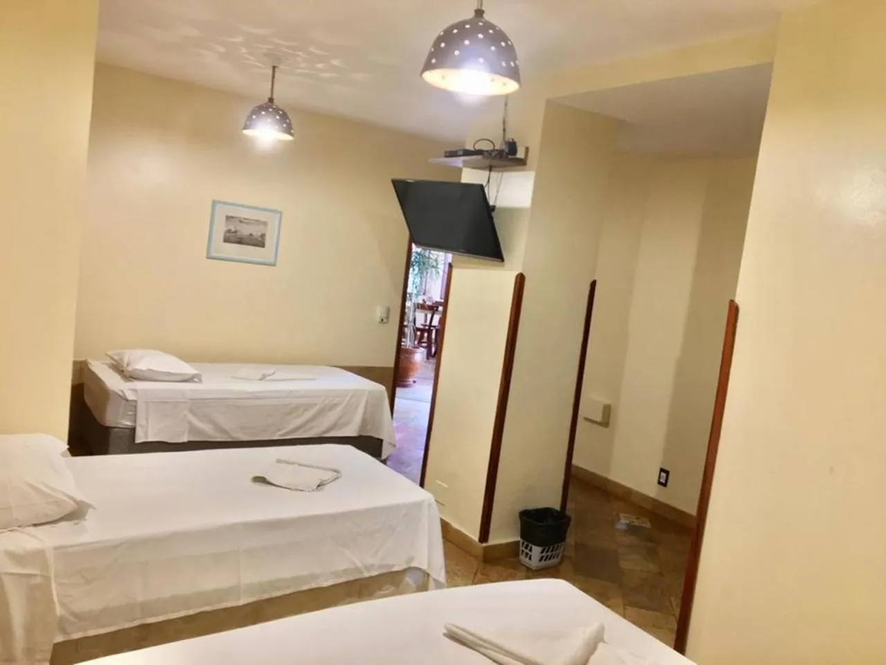 Bed in Pousada Fortal Villa Praia