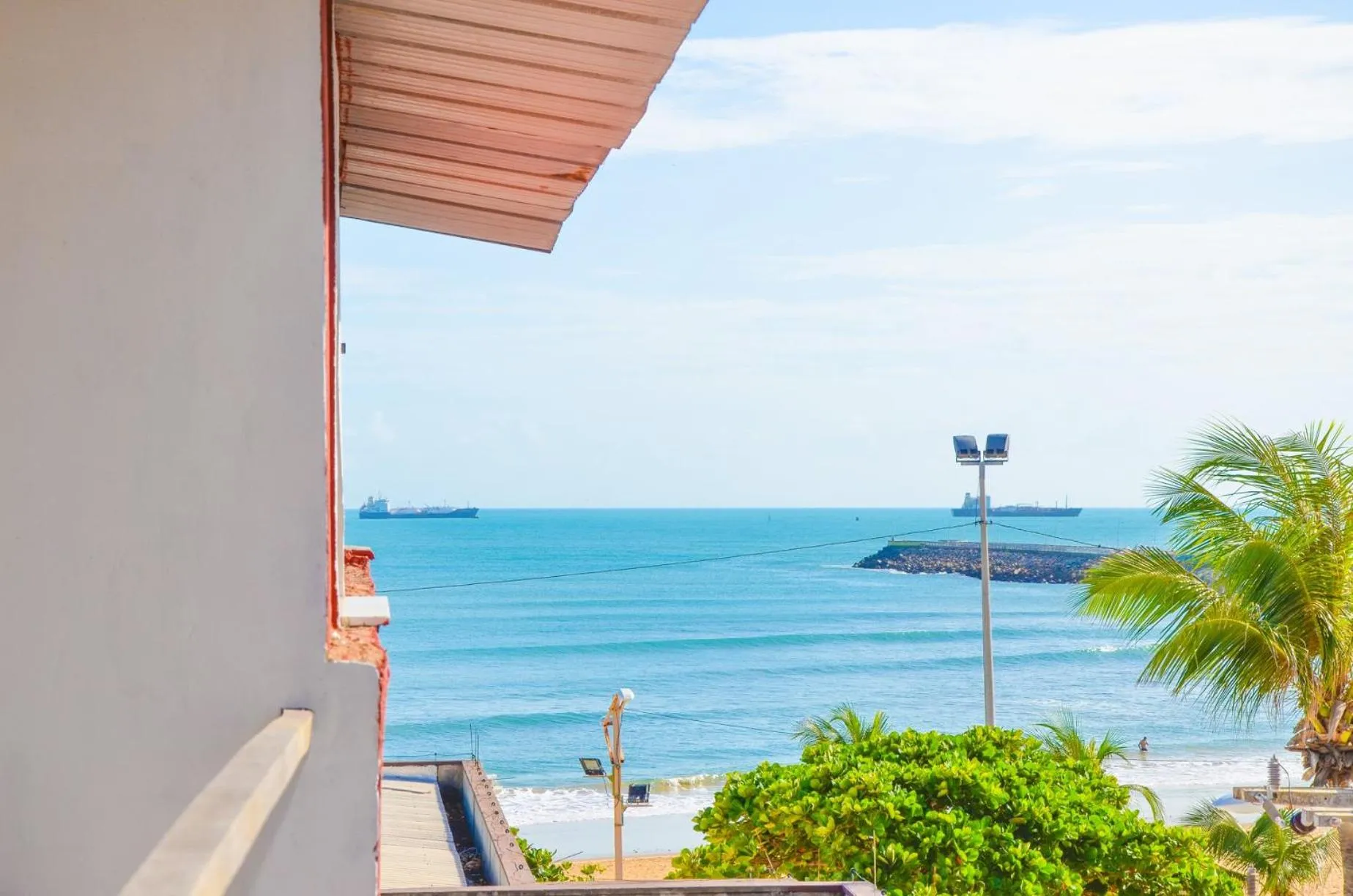 Balcony/Terrace in Pousada Fortal Villa Praia