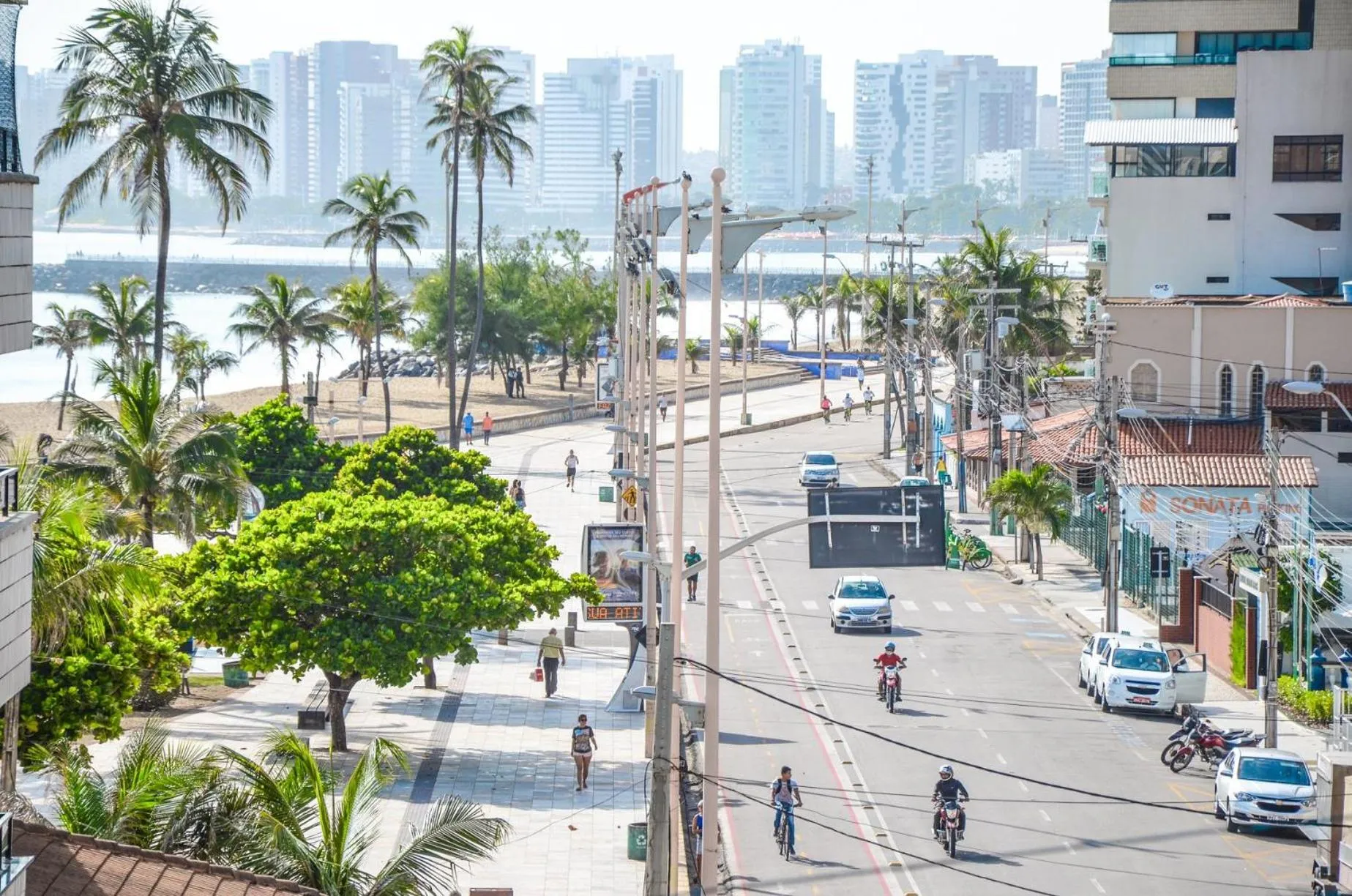 City view in Pousada Fortal Villa Praia
