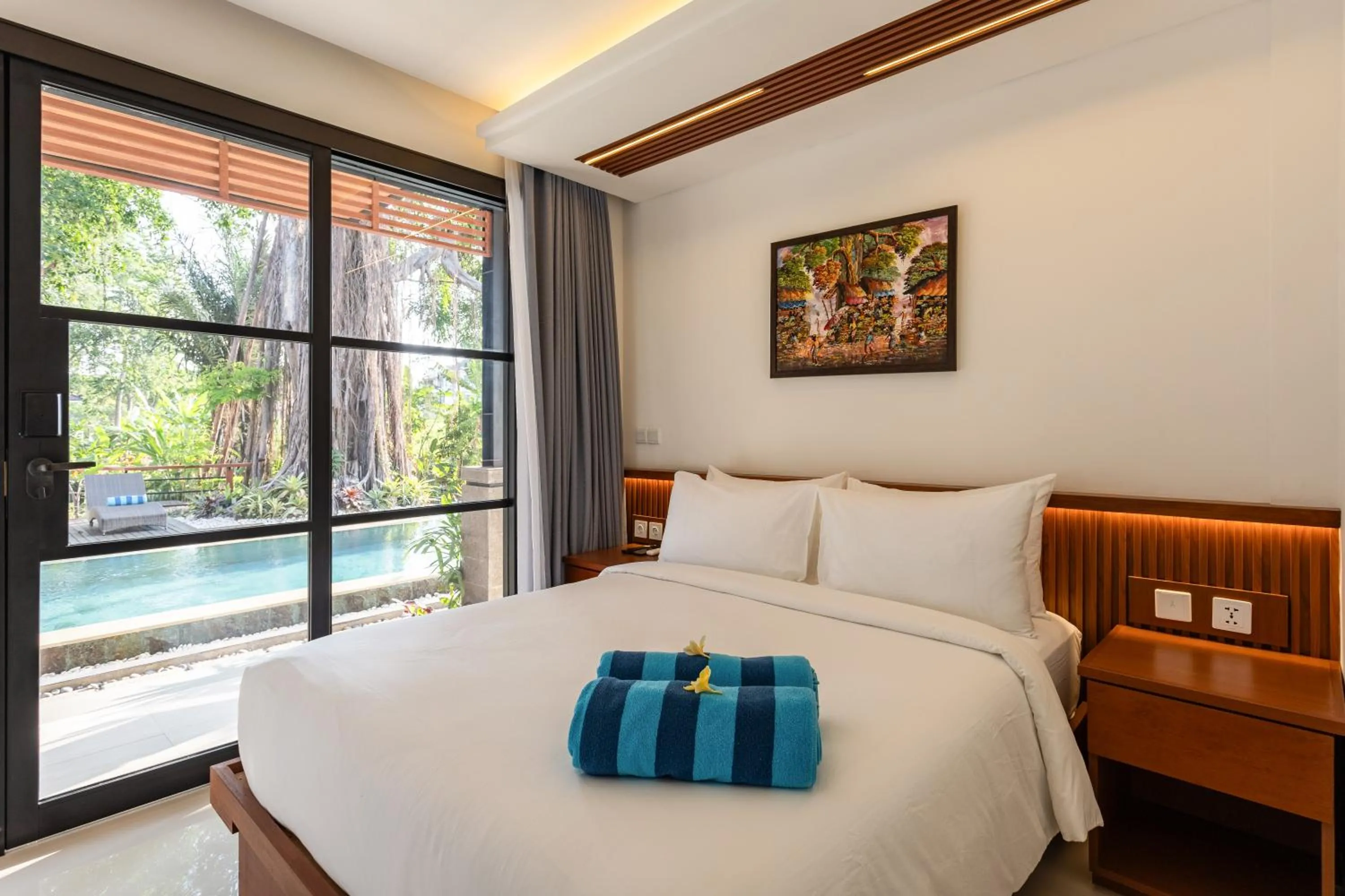 Bedroom, Bed in Paripadi Studio Canggu