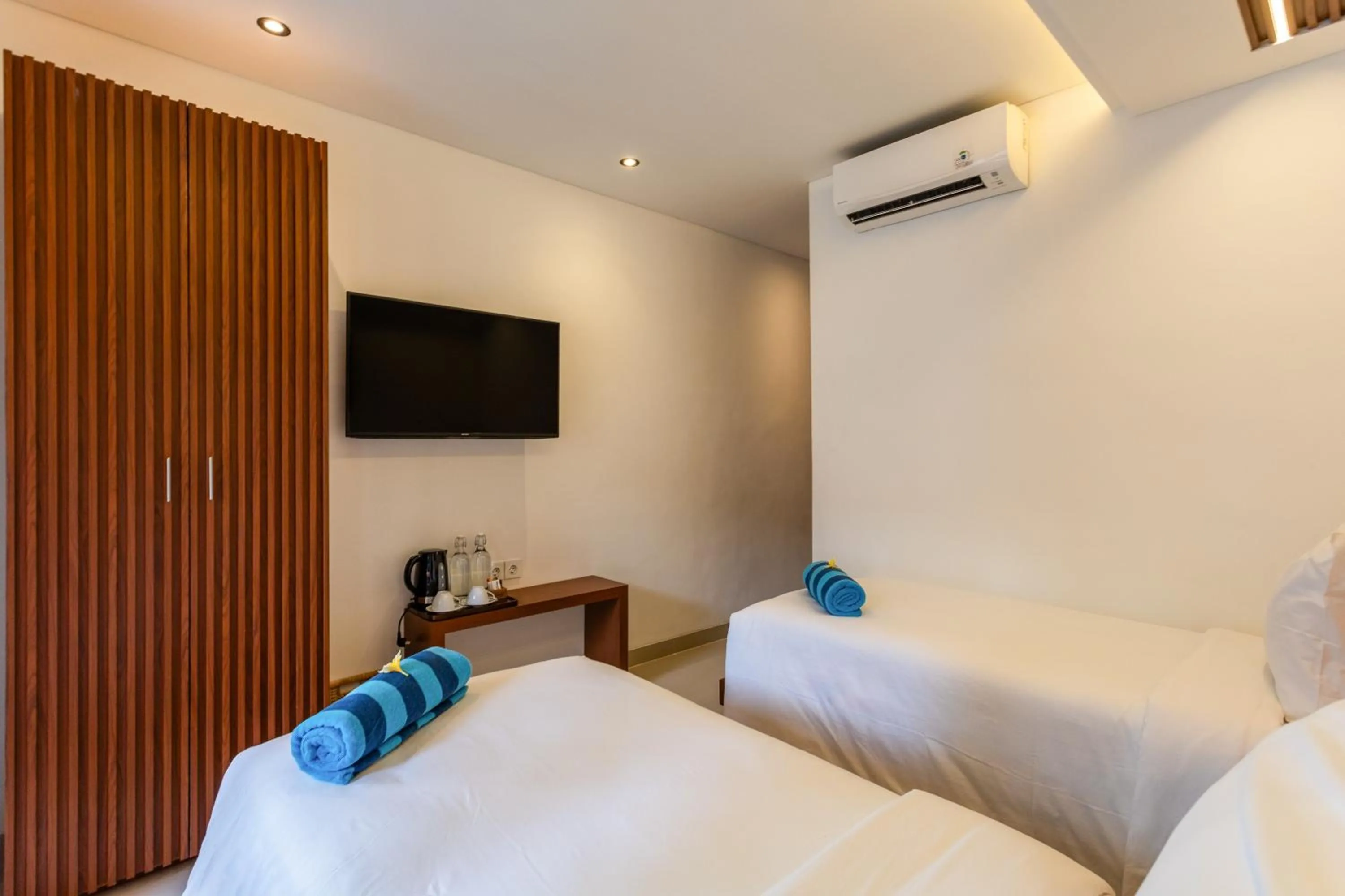 Coffee/tea facilities, Bed in Paripadi Studio Canggu