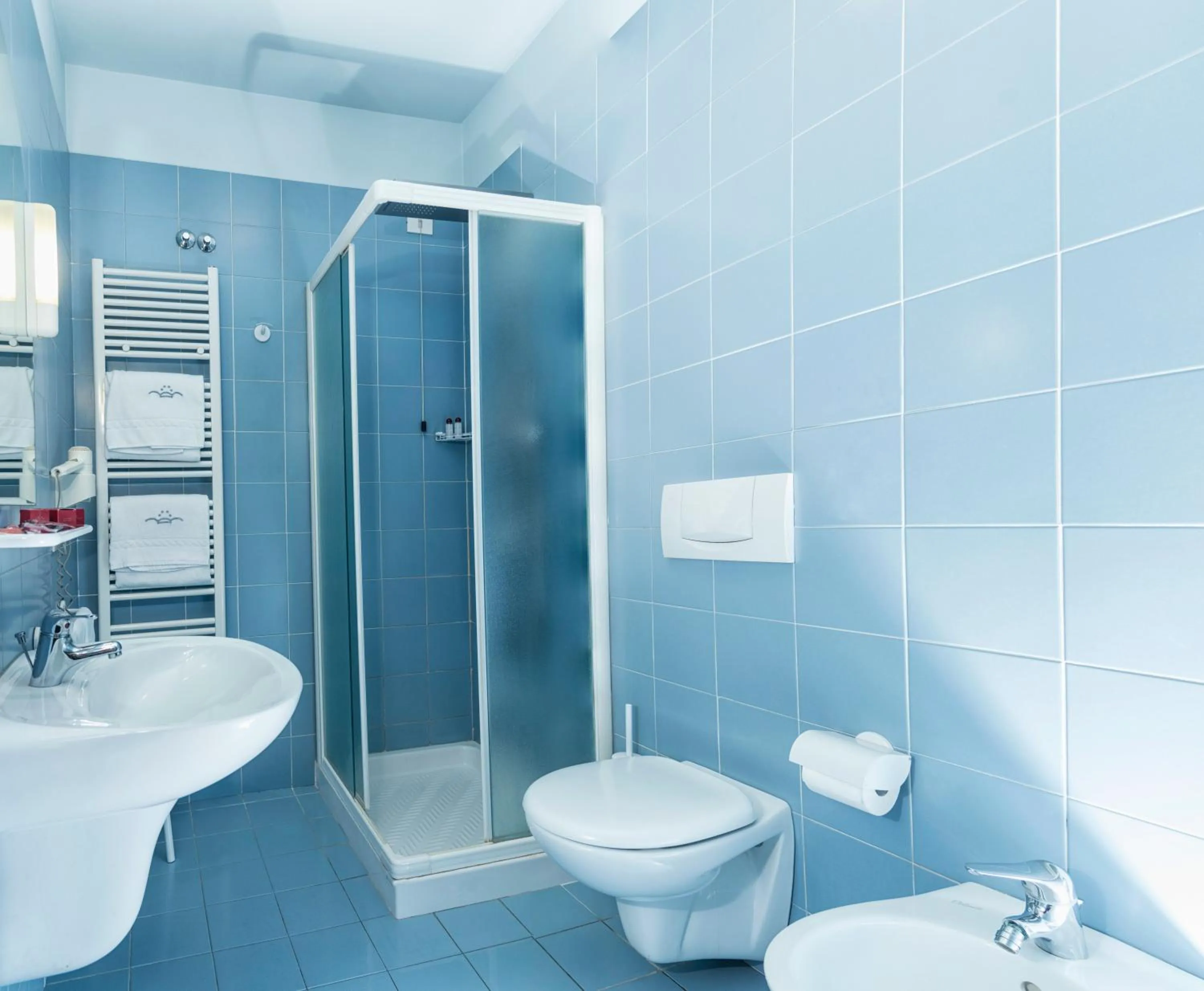 Bathroom in Marchi Hotel