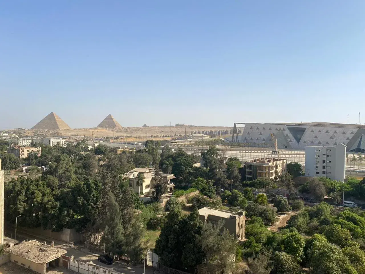 Deluxe Double or Twin Room with City View in pyramids grand museum inn Deluxe Double or Twin Room with City View in pyramids grand museum inn