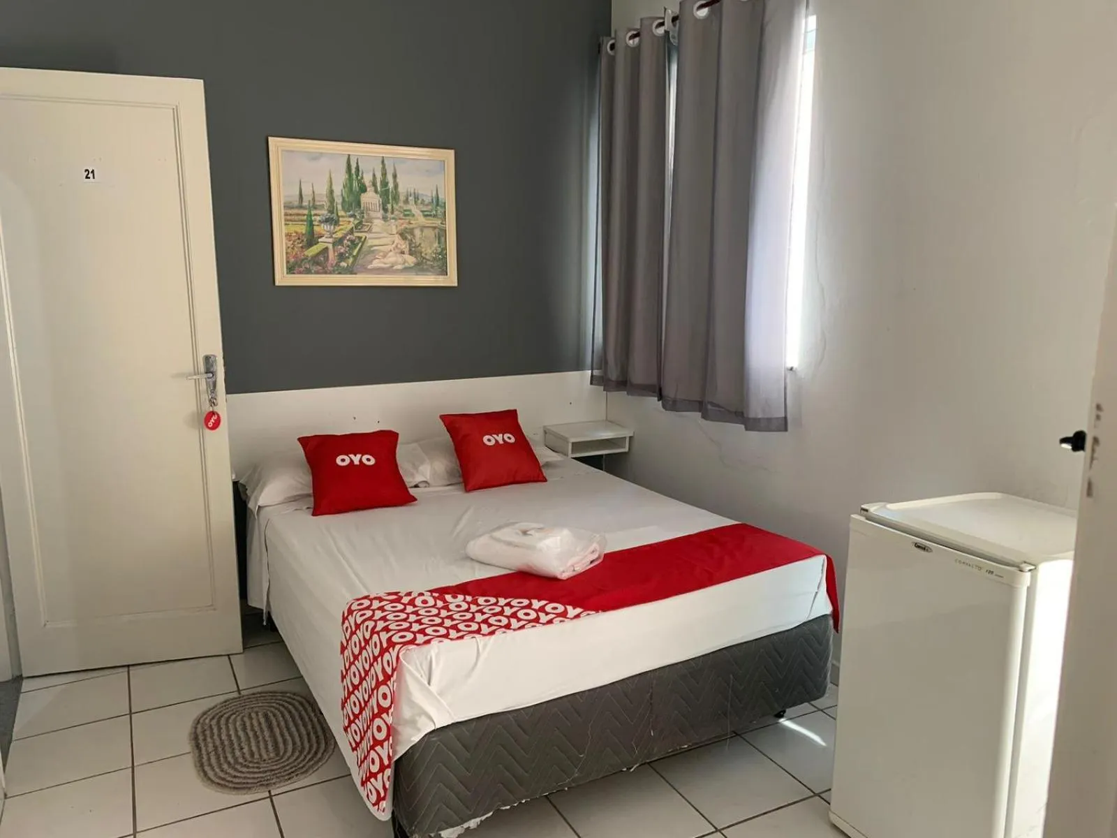 Bed in Hotel Guarany da Serra