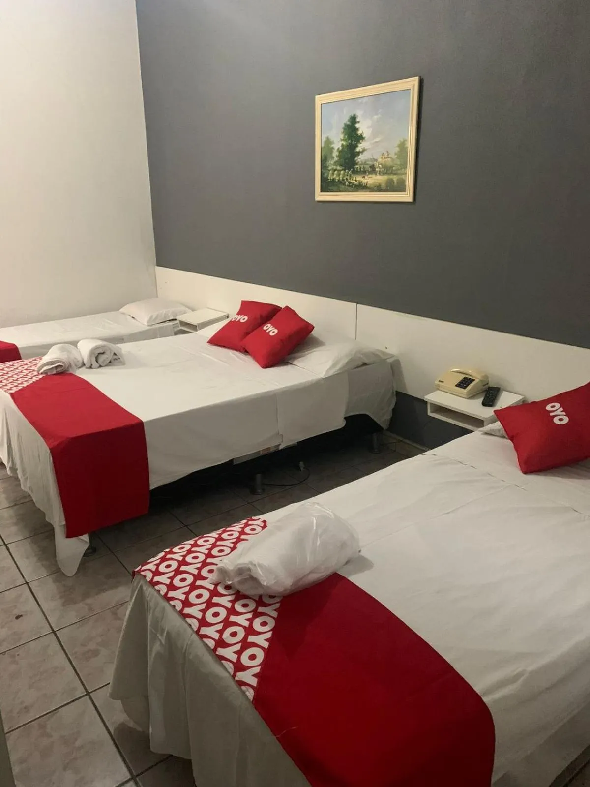 Bed in Hotel Guarany da Serra