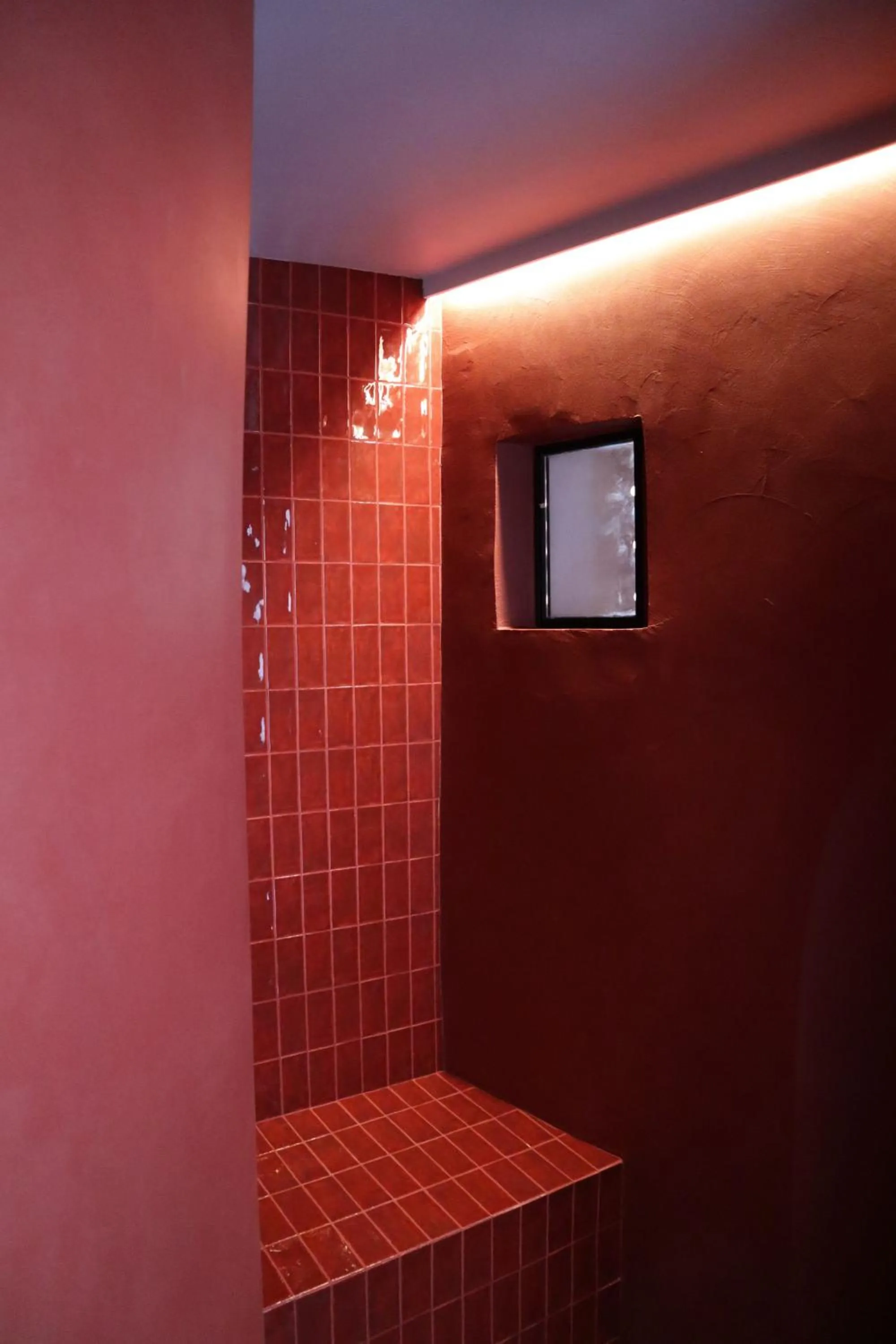 Shower in Roiss Haus Suites