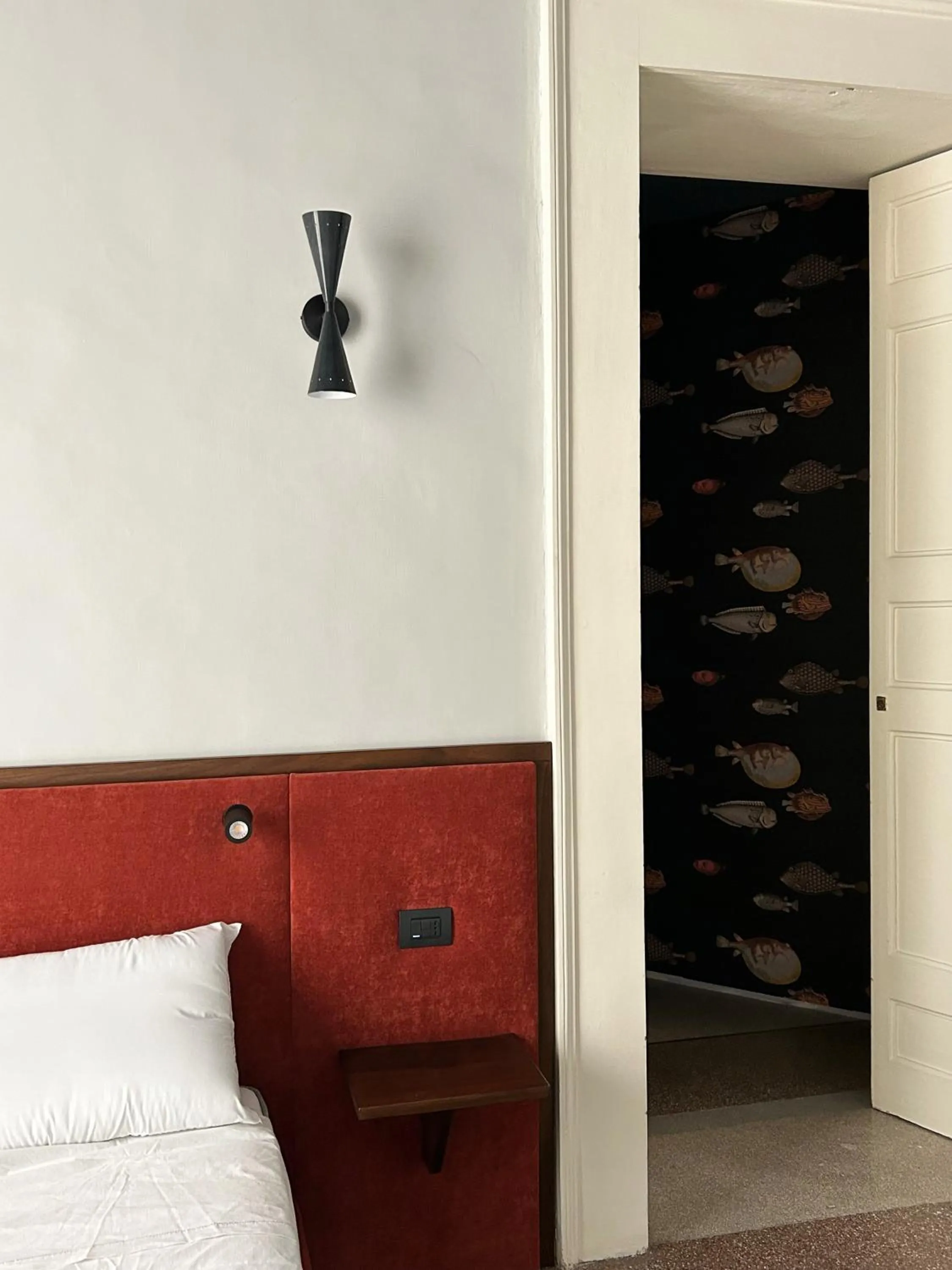 Bed in Roiss Haus Suites