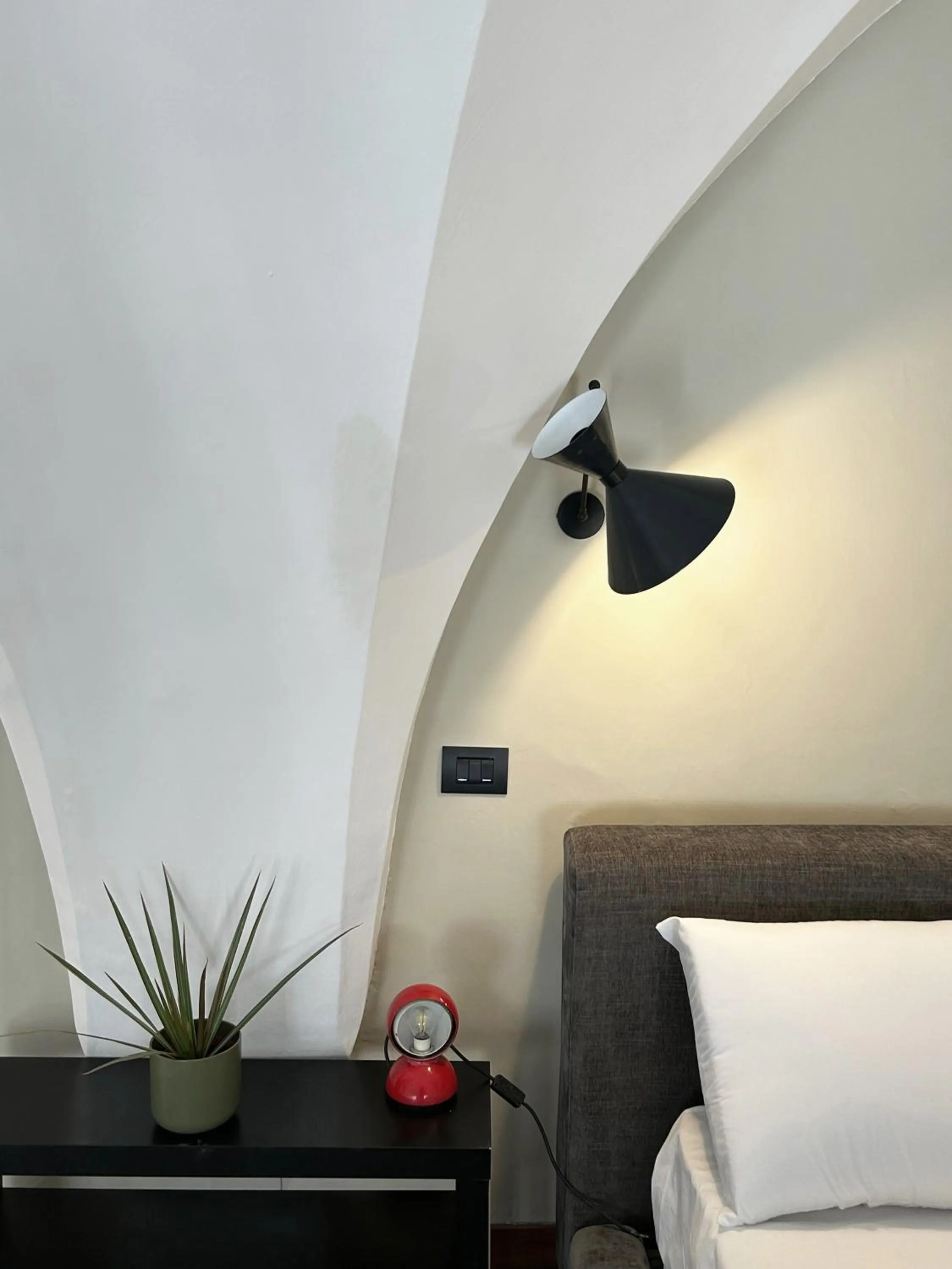 Bed in Roiss Haus Suites