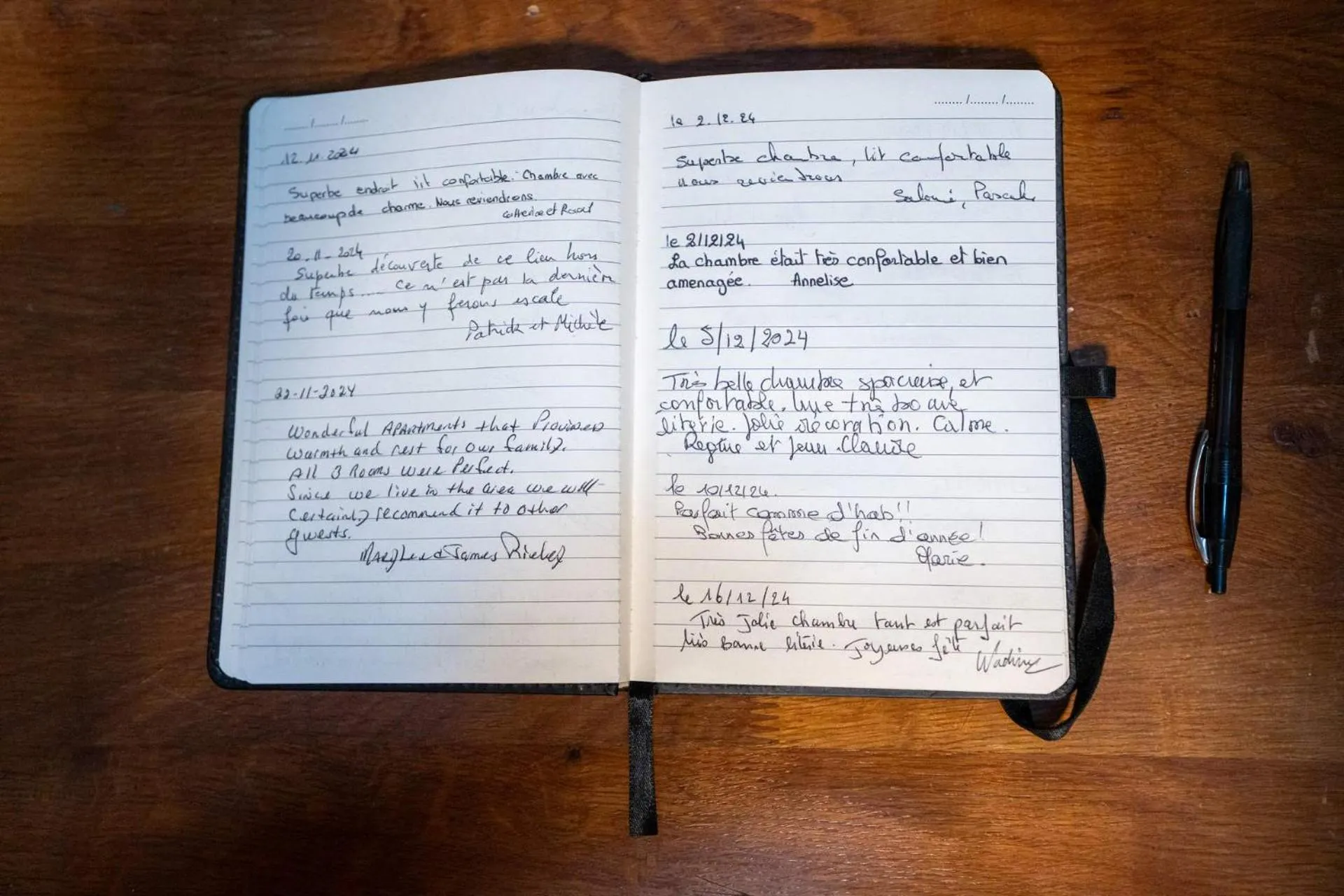 Text overlay in Les Suites de Bellac