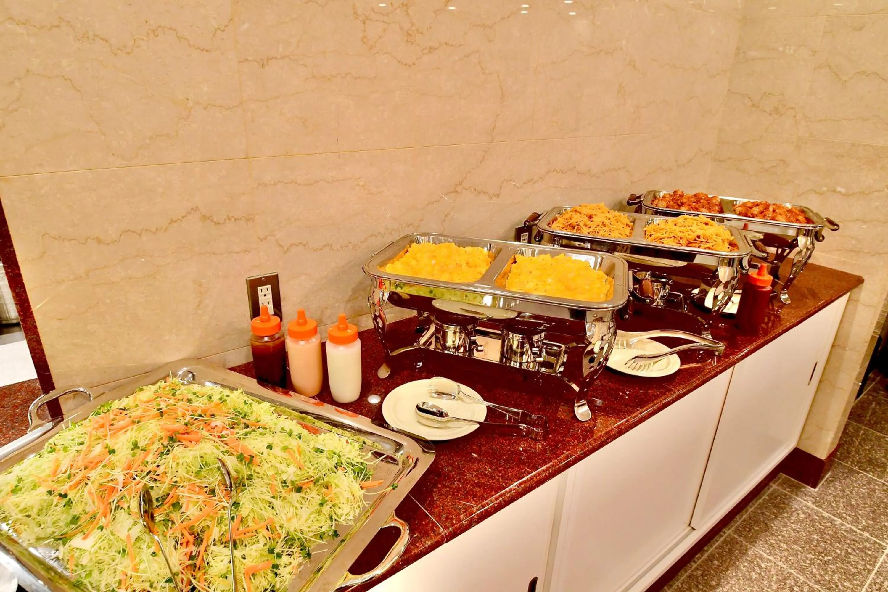 Buffet breakfast in Matsue Universal Hotel