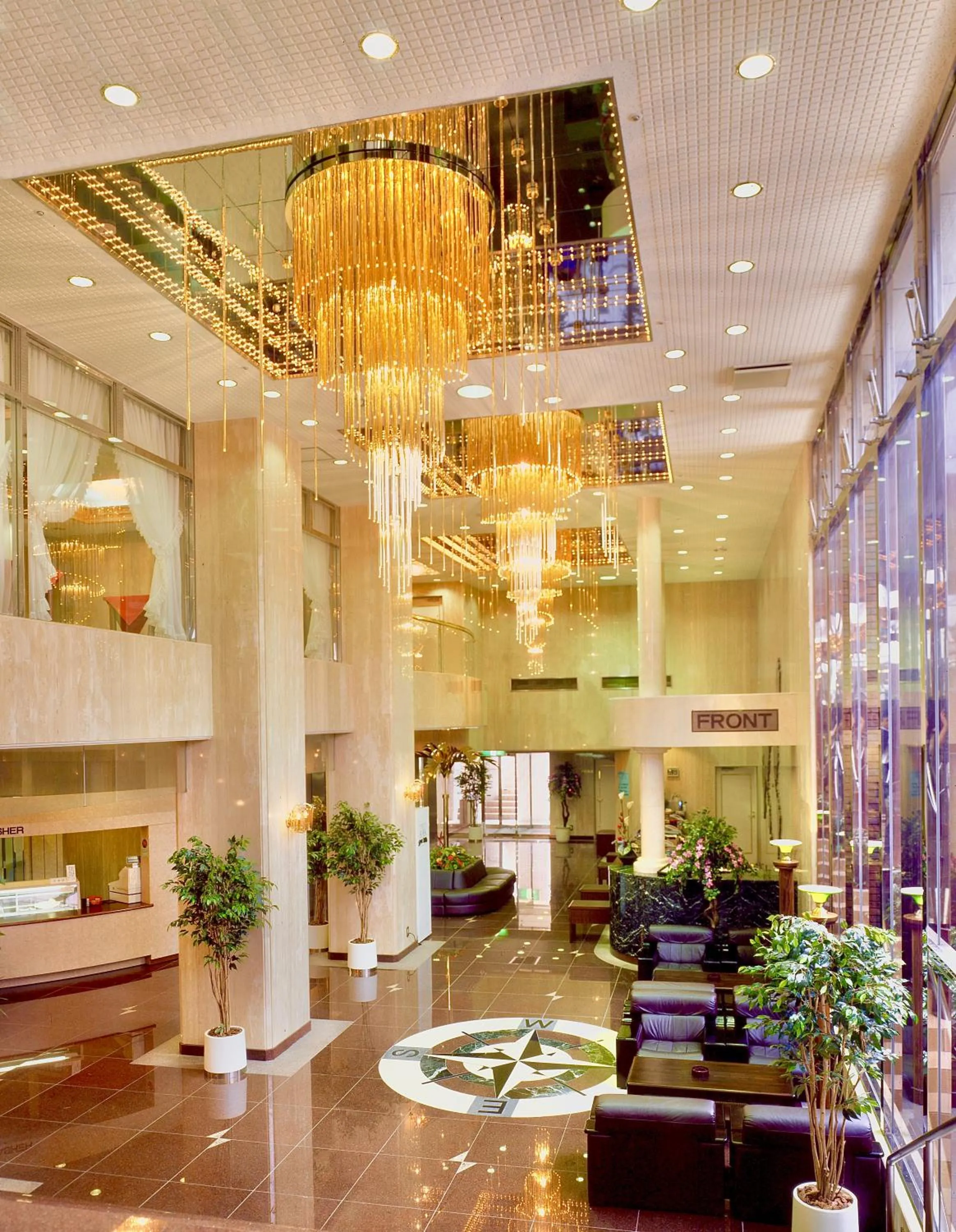 Lobby or reception in Matsue Universal Hotel