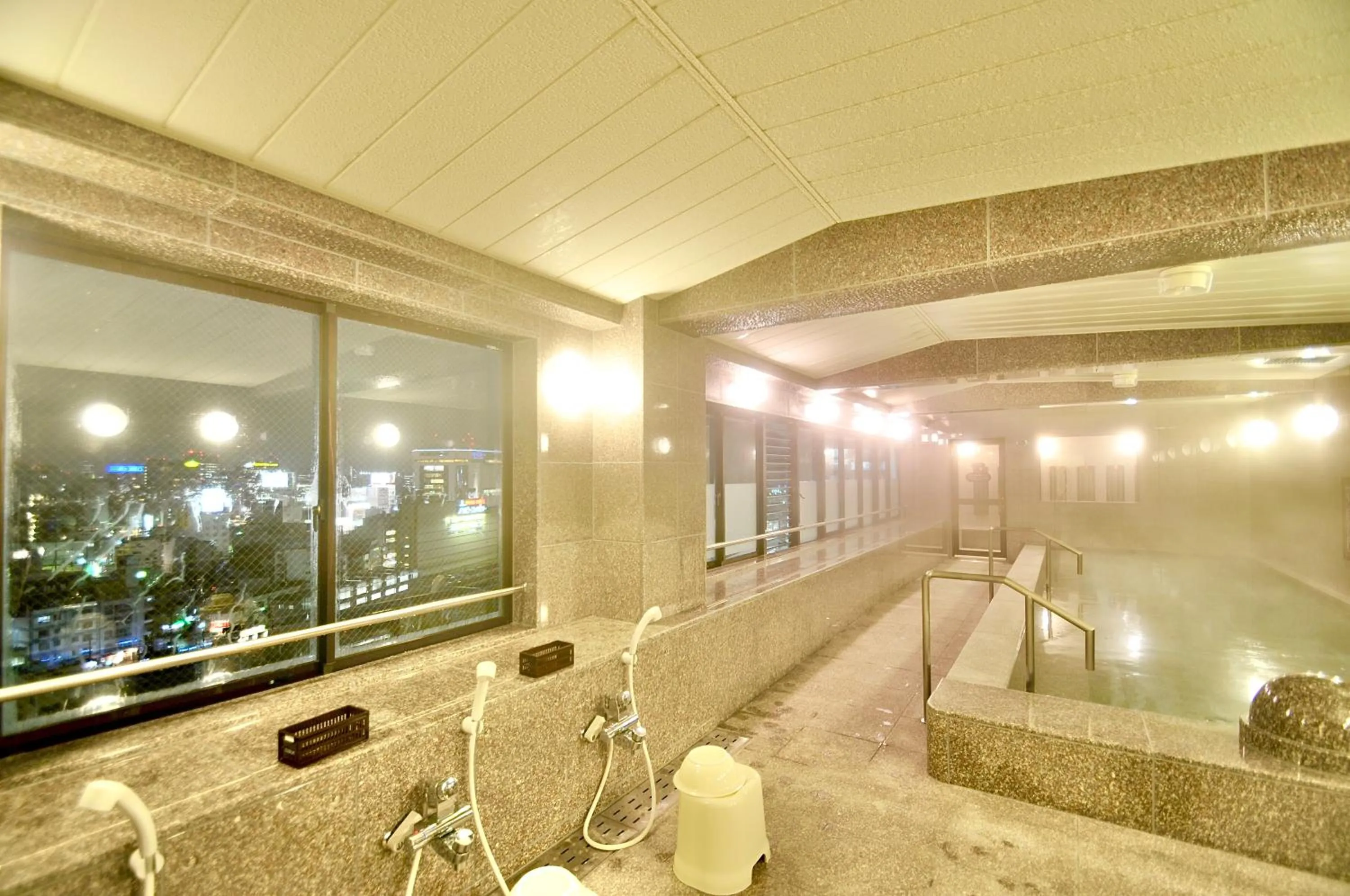 Public Bath in Hiroshima Ekimae Universal Hotel
