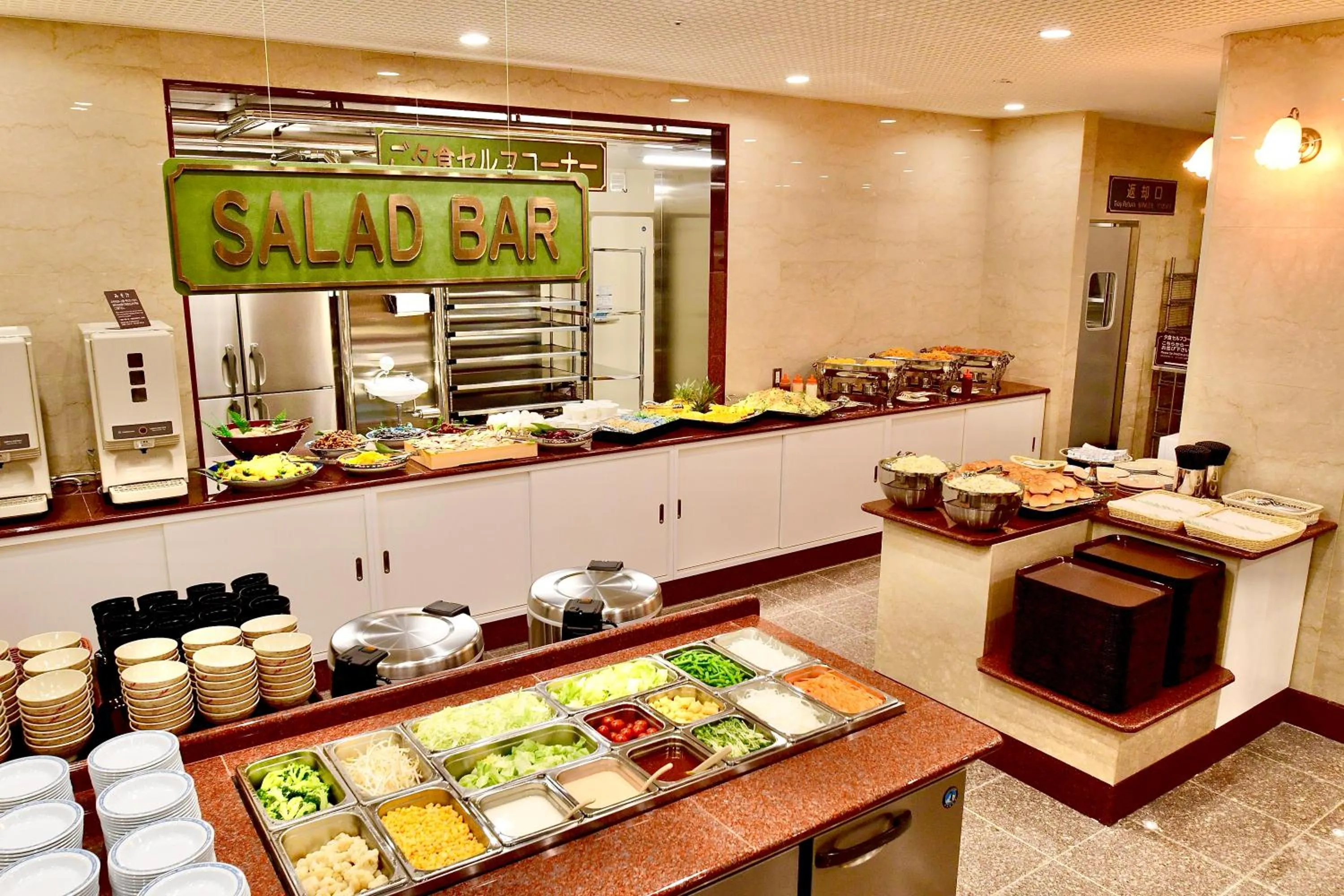 Buffet breakfast in Himeji Ekimae Universal Hotel Minamiguchi