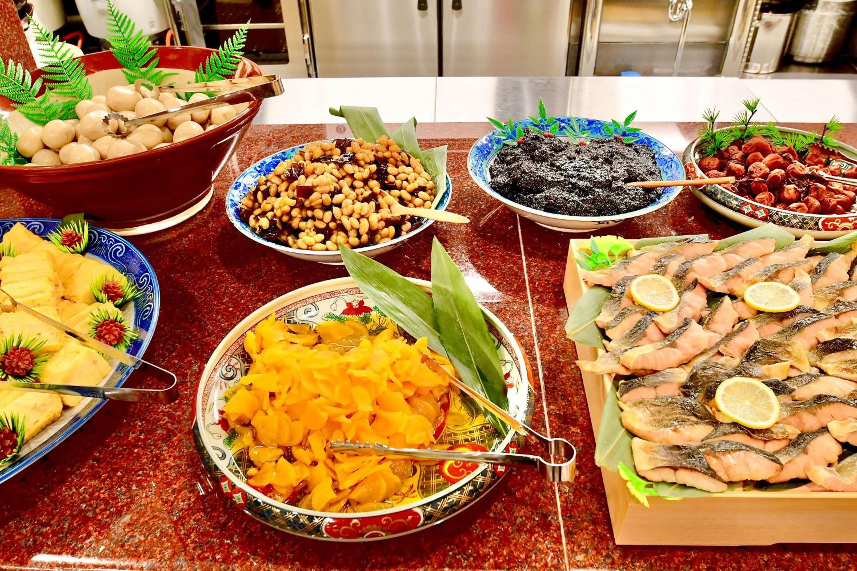 Buffet breakfast in Himeji Ekimae Universal Hotel Minamiguchi