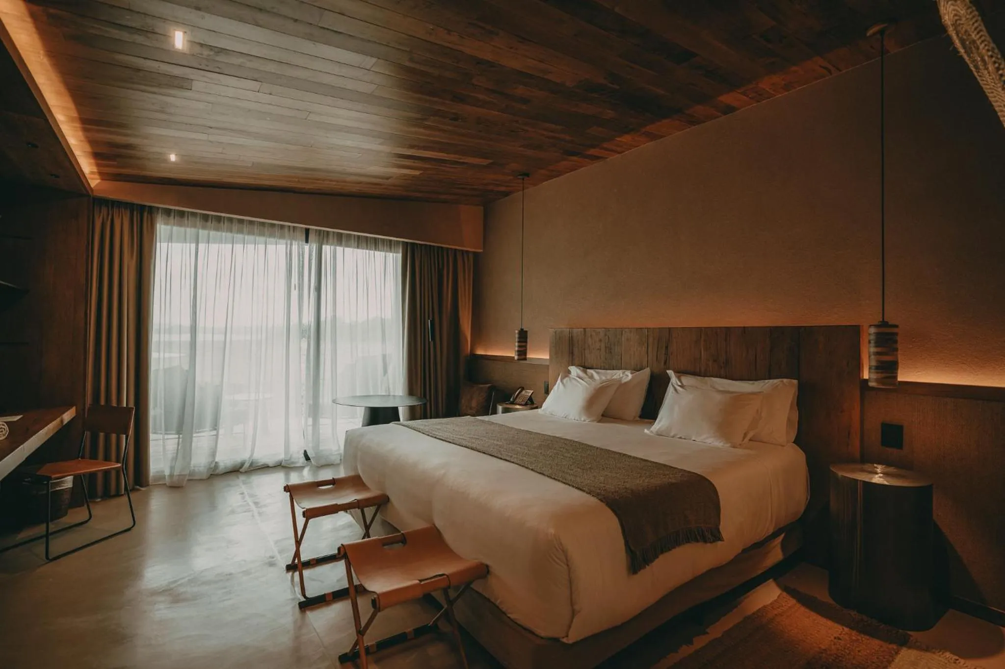 Bed in Get Hotel Molvento, AKEN SOUL Collection